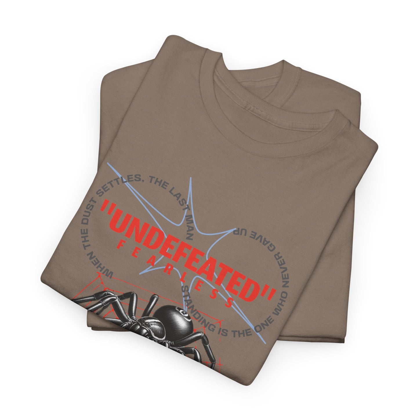 Undefeated Spider 8-Ball Unisex Heavy Cotton Tee