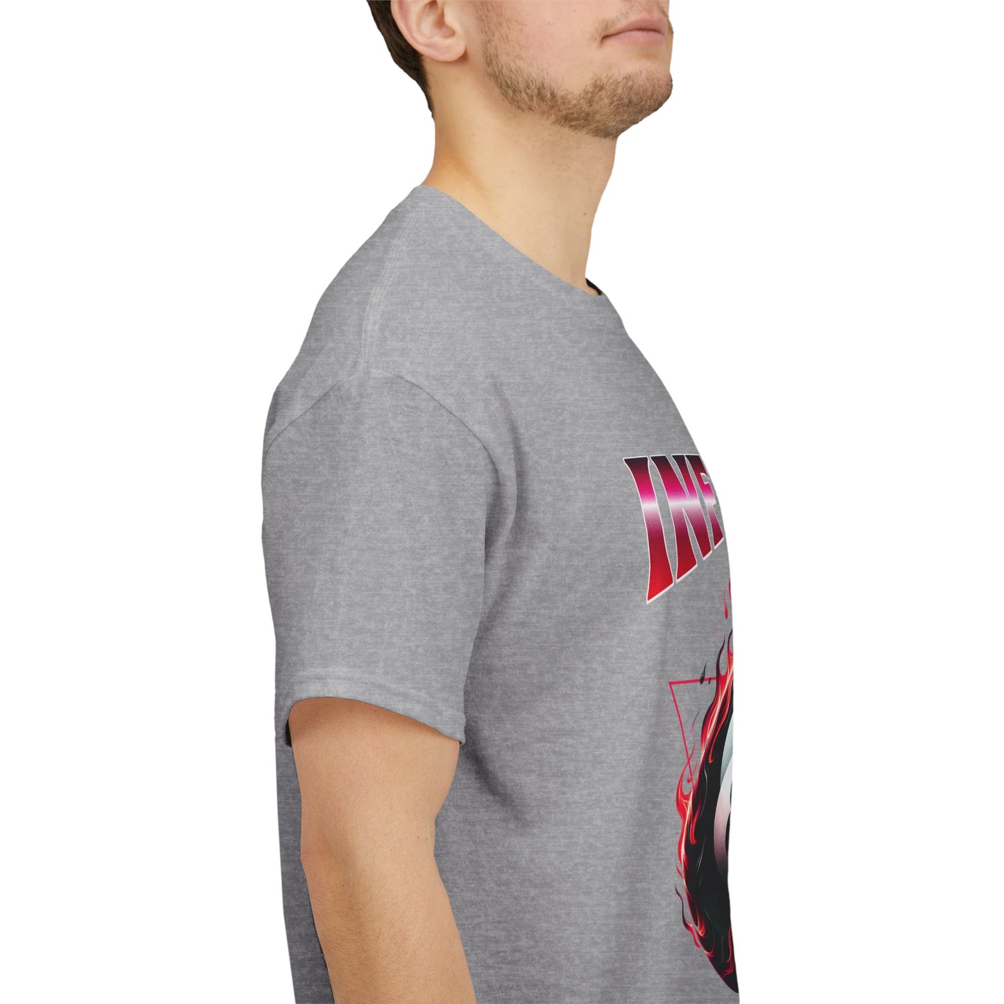 Inferno 8-Ball Design Unisex Heavy Cotton Tee