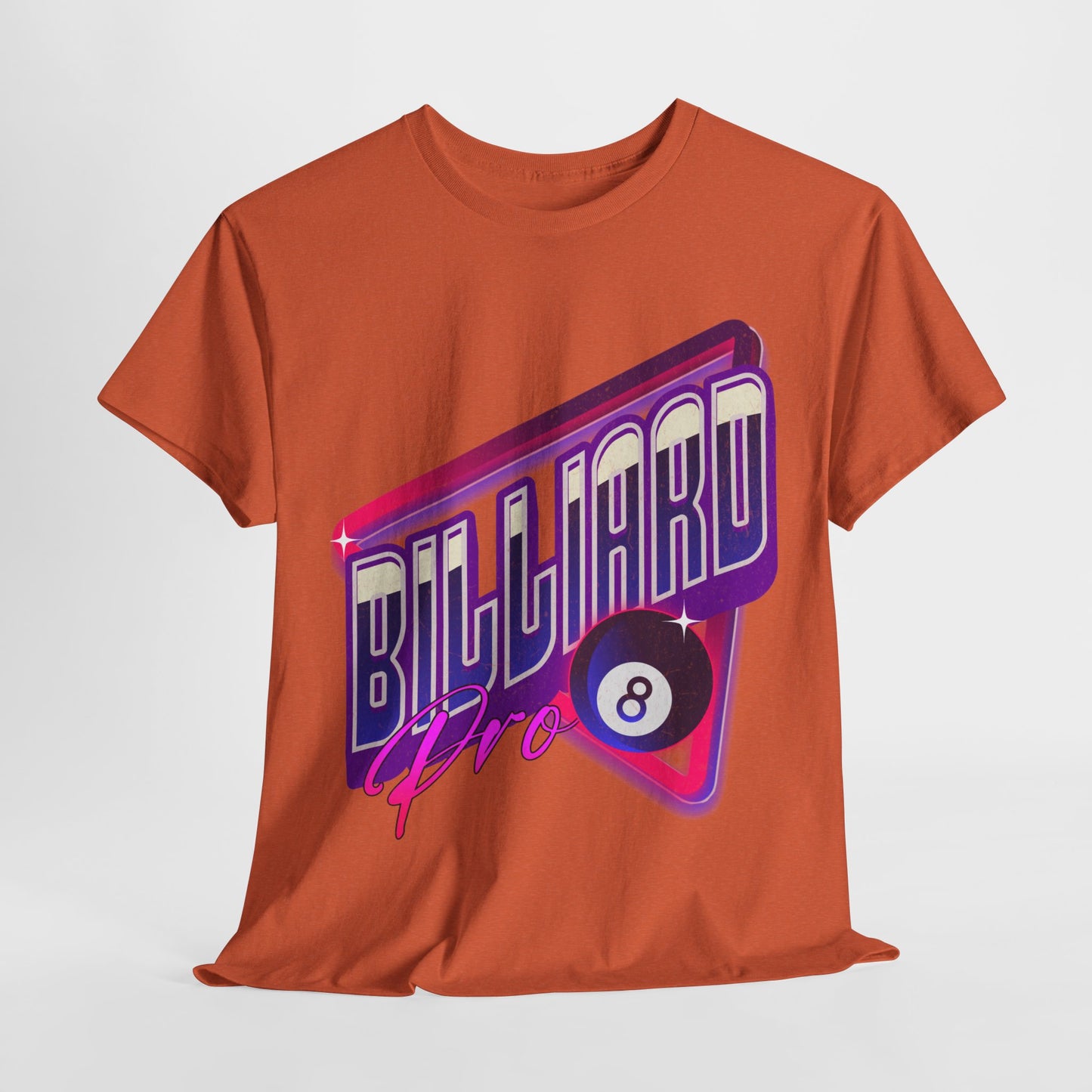 Billiard Pro 8-Ball Unisex Heavy Cotton Tee