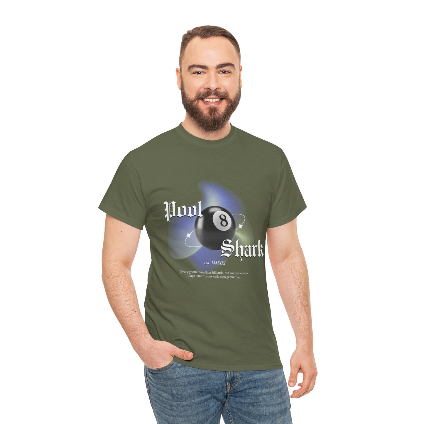 8 Ball Pool Shark Unisex Tee