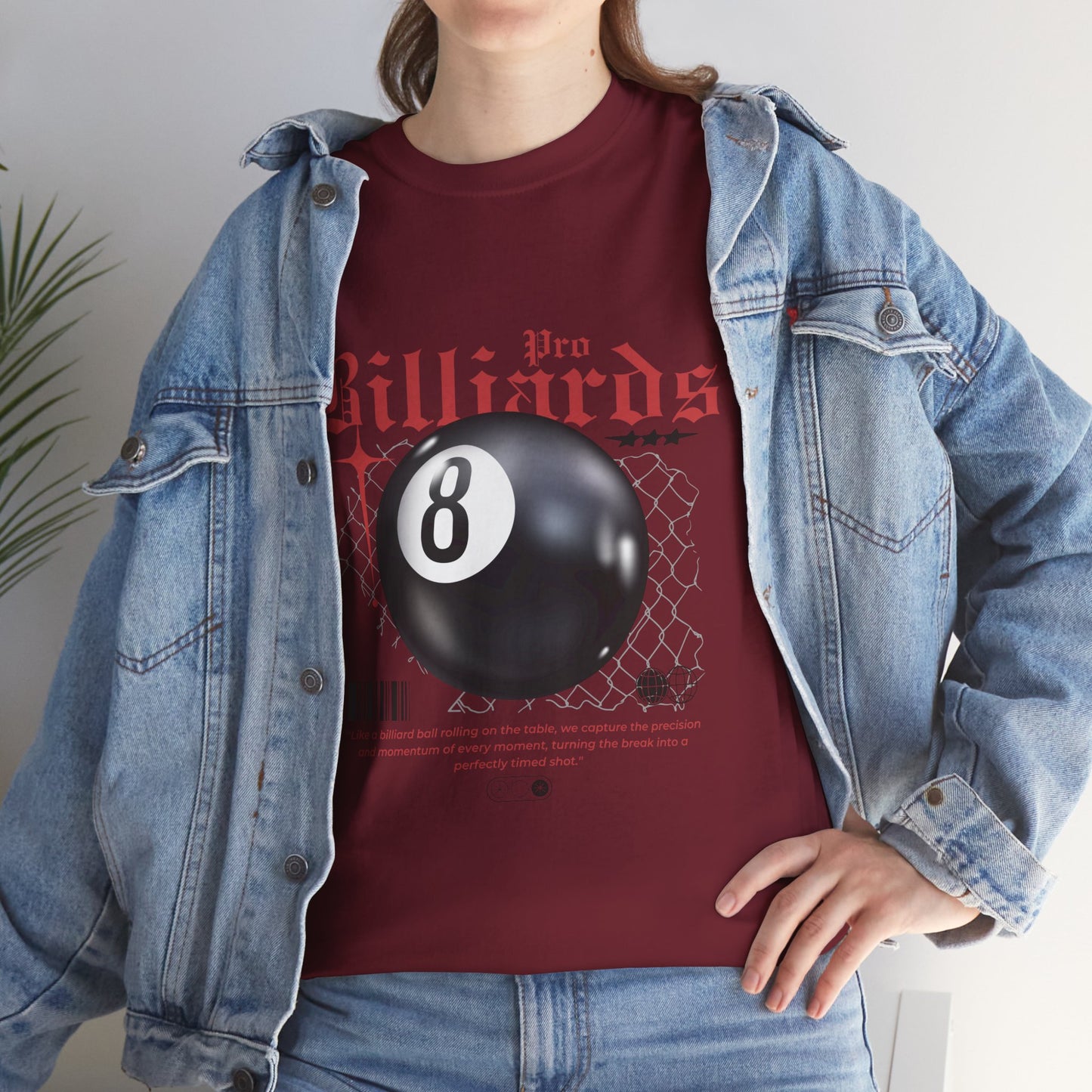 Pro Billiard 8 Ball Tee