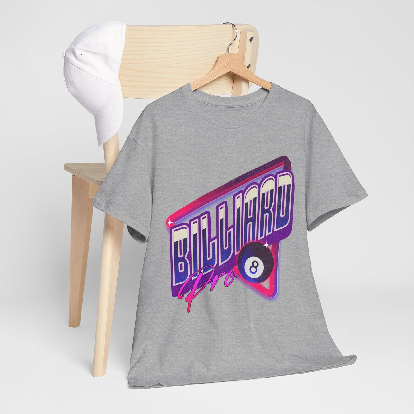 Billiard Pro 8-Ball Unisex Heavy Cotton Tee