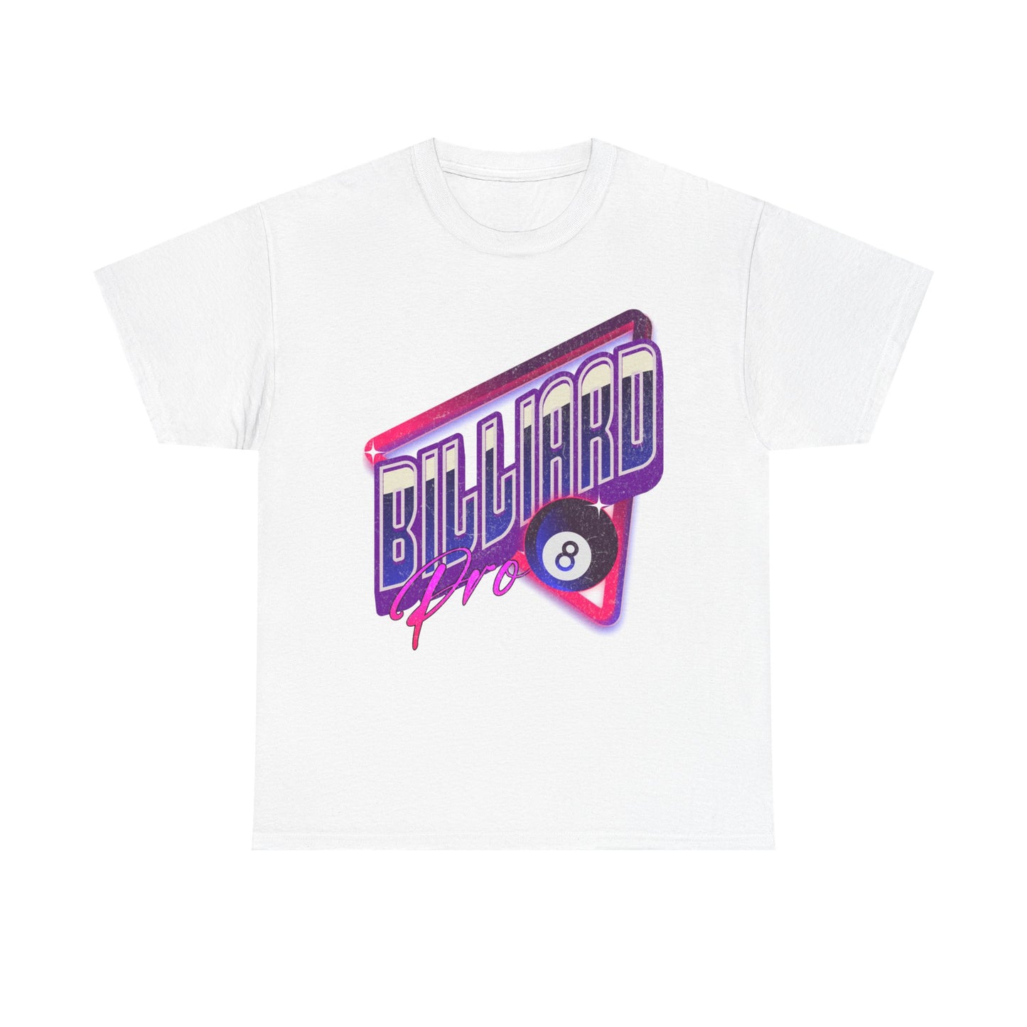 Billiard Pro 8-Ball Unisex Heavy Cotton Tee
