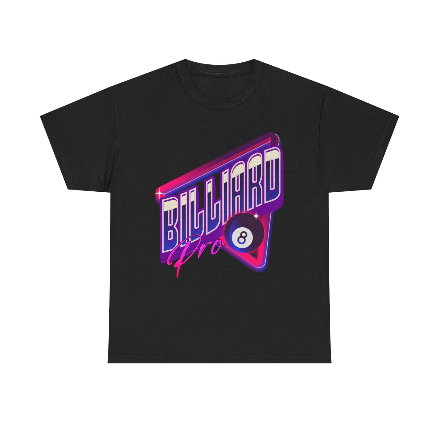 Billiard Pro 8-Ball Unisex Heavy Cotton Tee