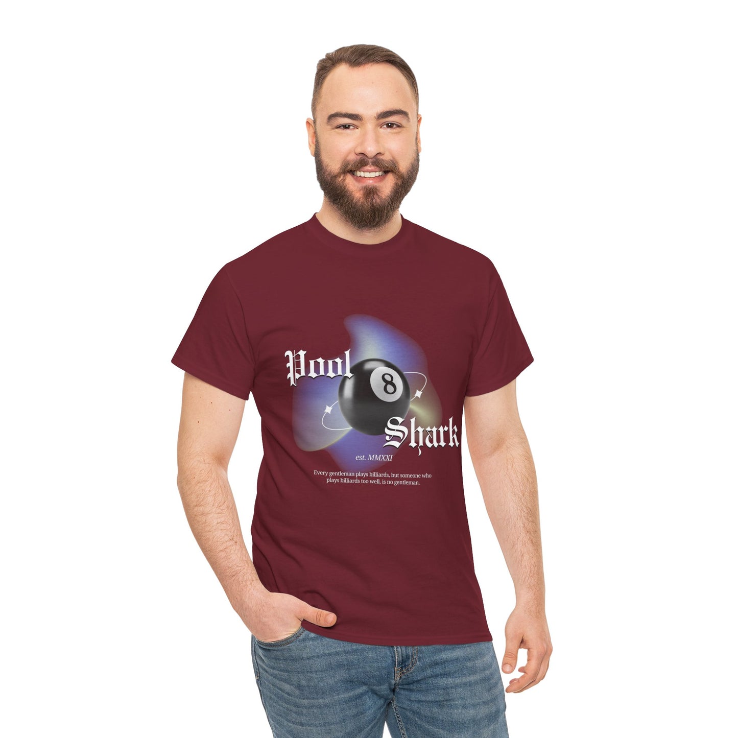 8 Ball Pool Shark Unisex Tee