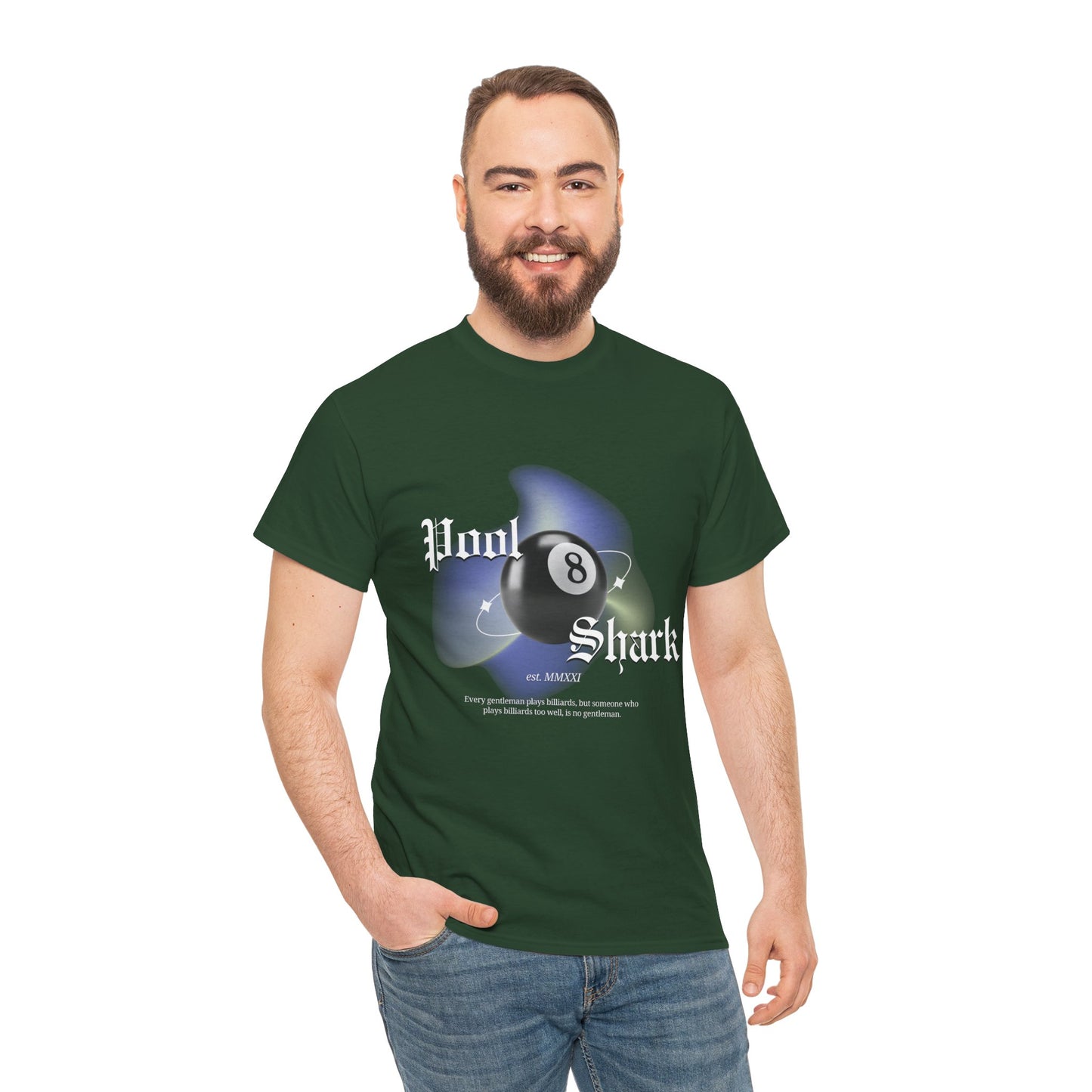 8 Ball Pool Shark Unisex Tee