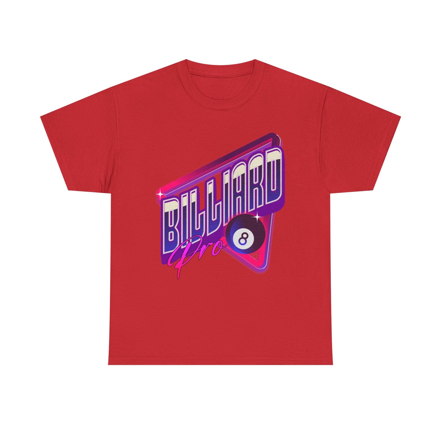 Billiard Pro 8-Ball Unisex Heavy Cotton Tee