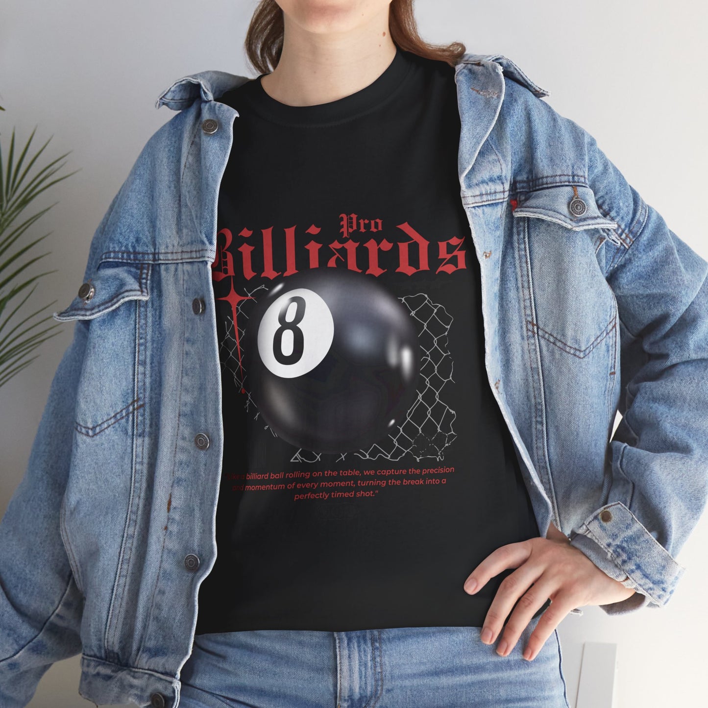 Pro Billiard 8 Ball Tee