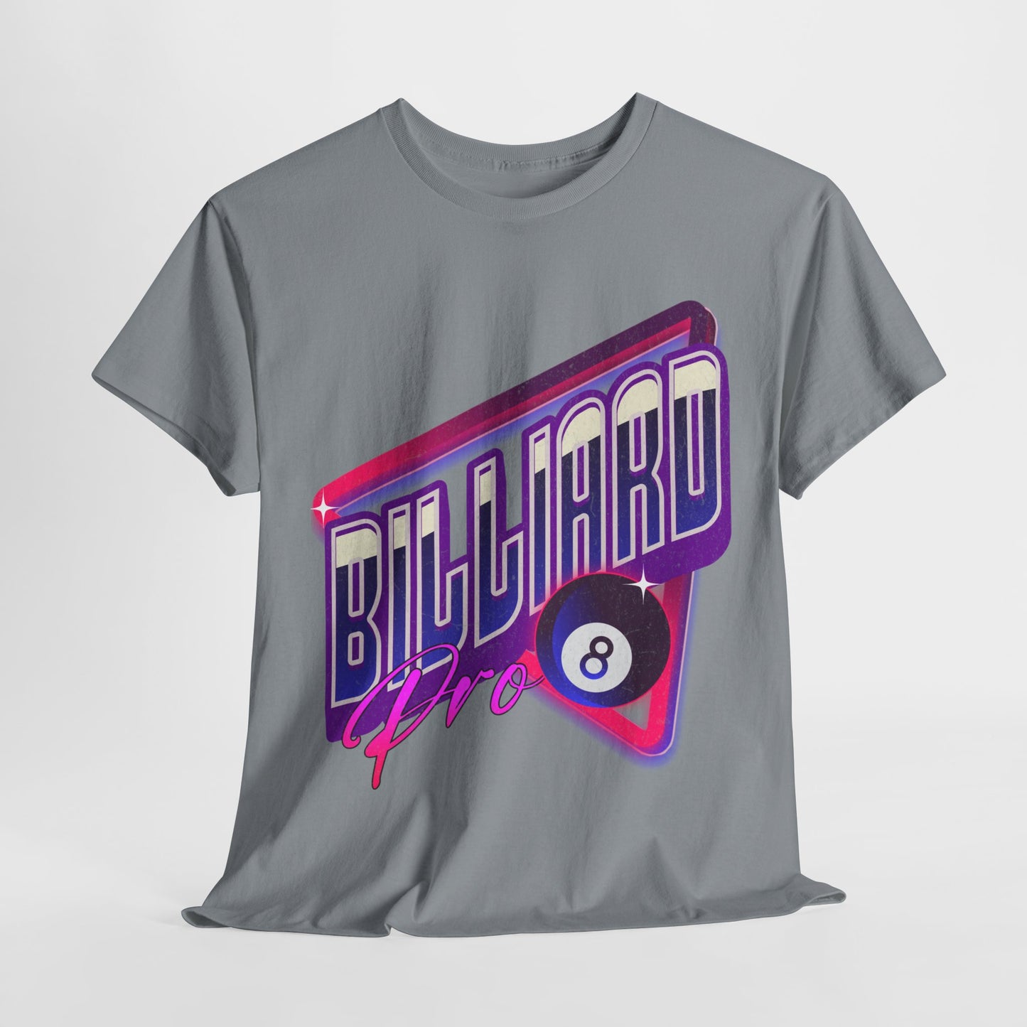 Billiard Pro 8-Ball Unisex Heavy Cotton Tee