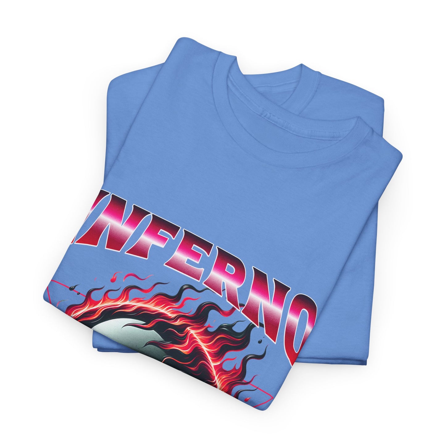 Inferno 8-Ball Design Unisex Heavy Cotton Tee