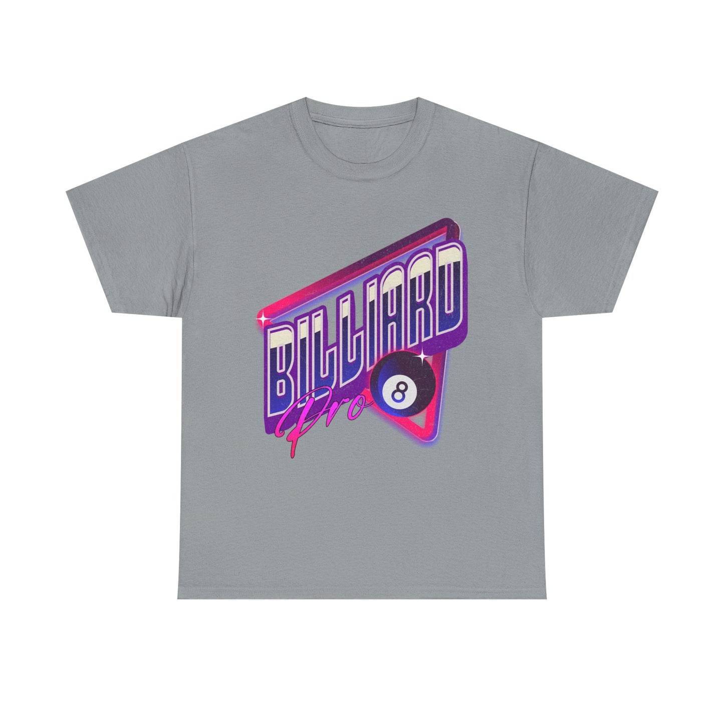 Billiard Pro 8-Ball Unisex Heavy Cotton Tee