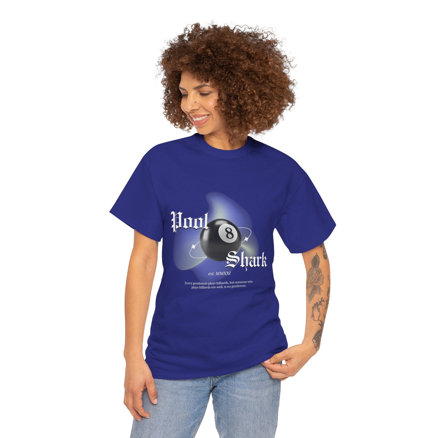 8 Ball Pool Shark Unisex Tee