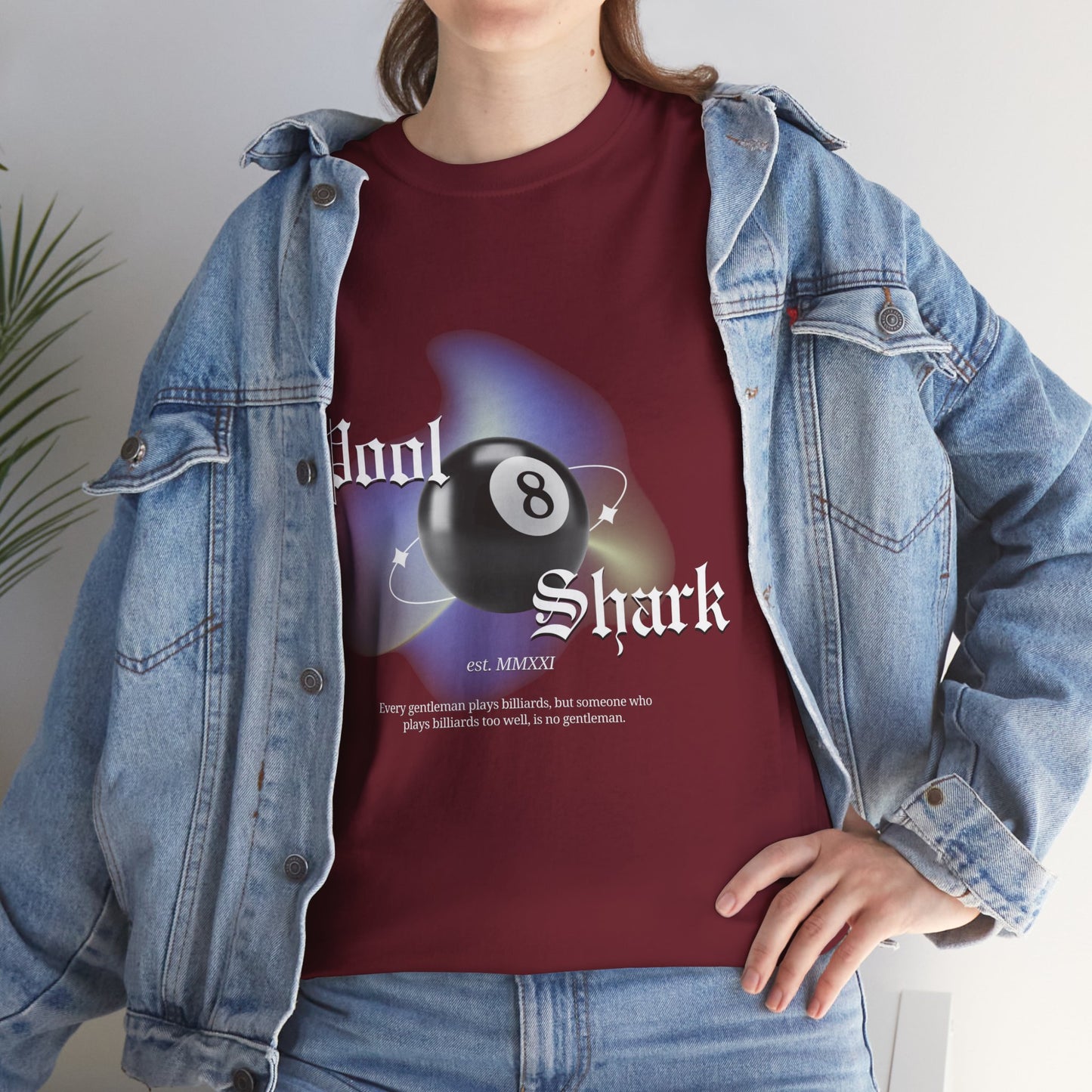 8 Ball Pool Shark Unisex Tee