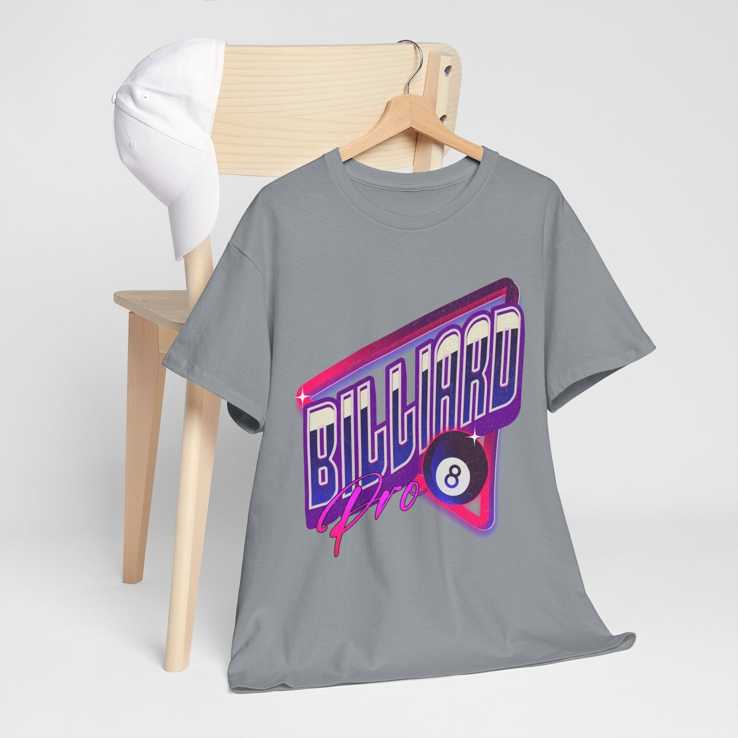 Billiard Pro 8-Ball Unisex Heavy Cotton Tee