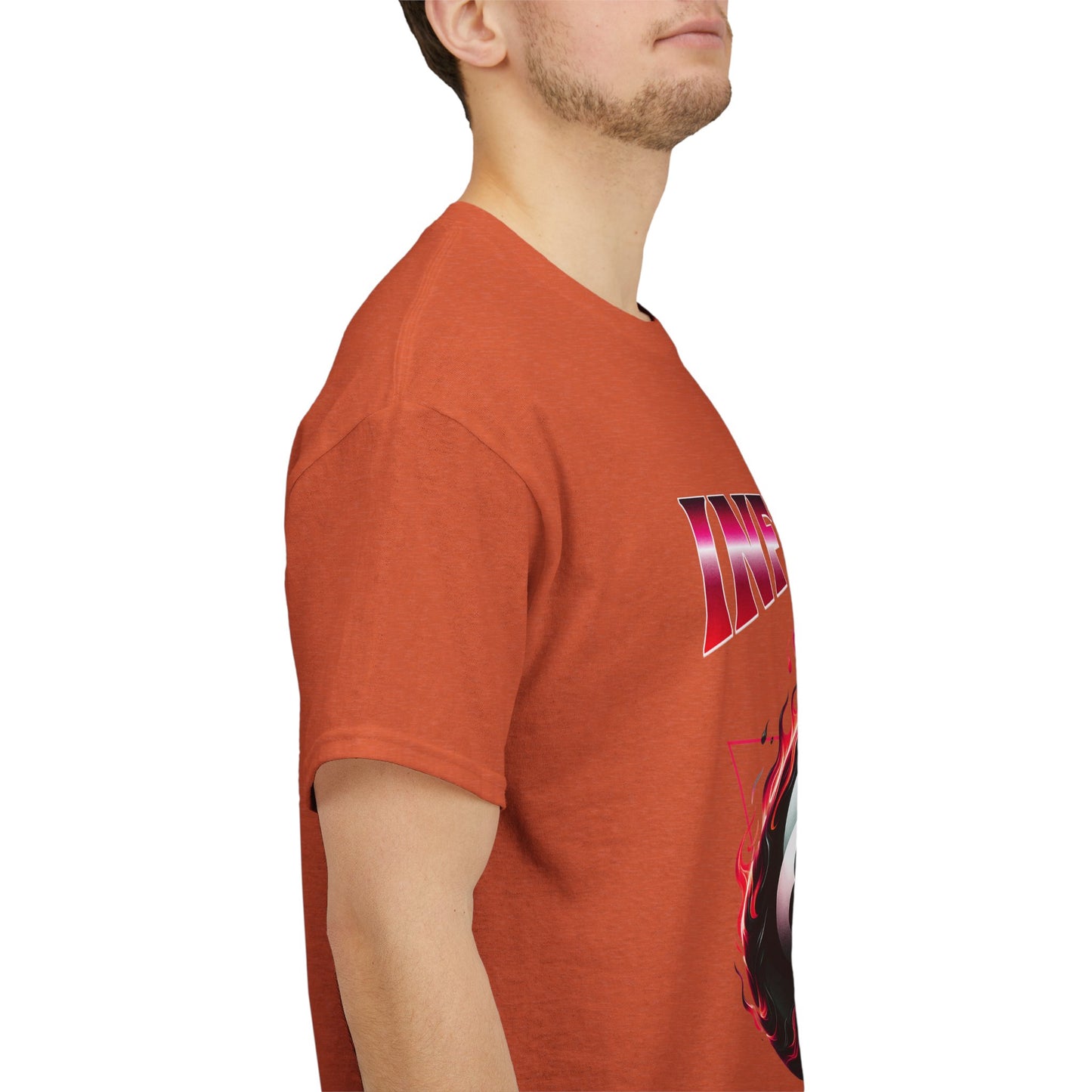 Inferno 8-Ball Design Unisex Heavy Cotton Tee