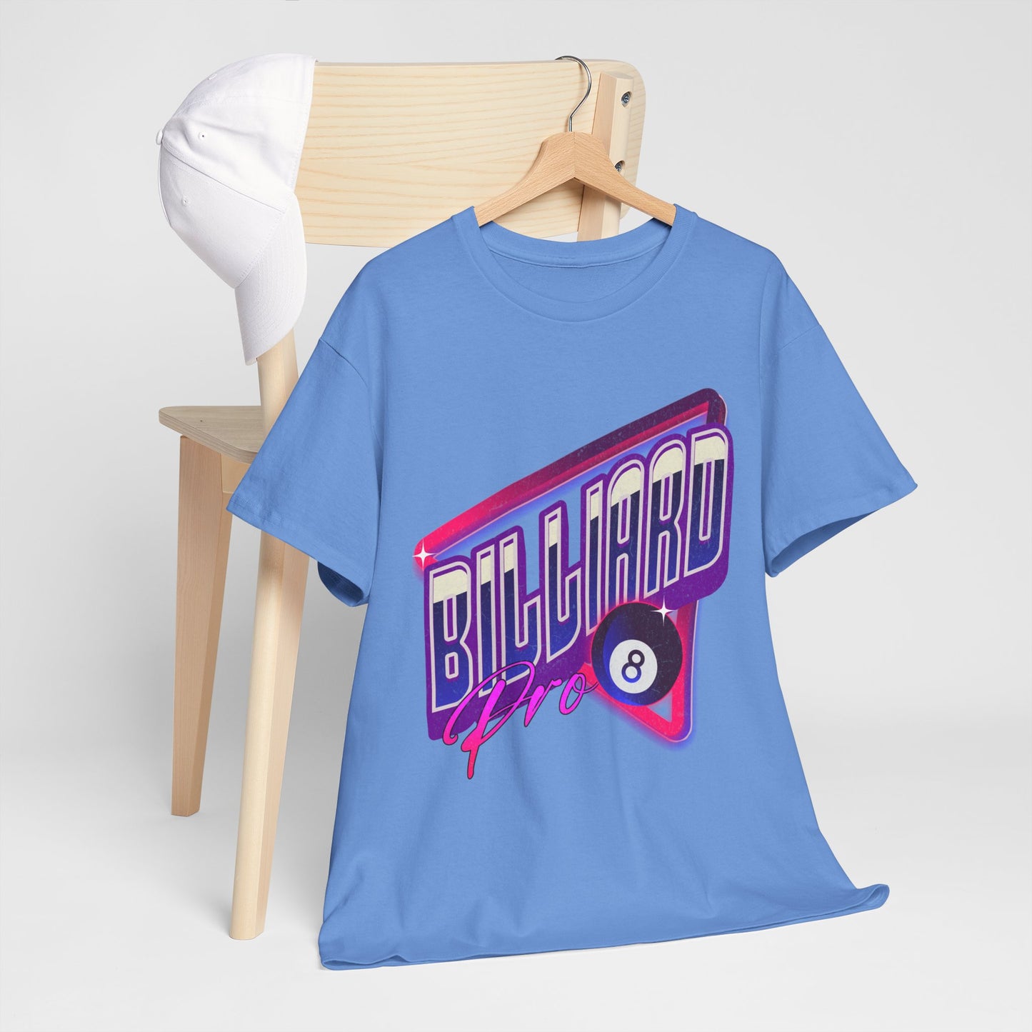 Billiard Pro 8-Ball Unisex Heavy Cotton Tee