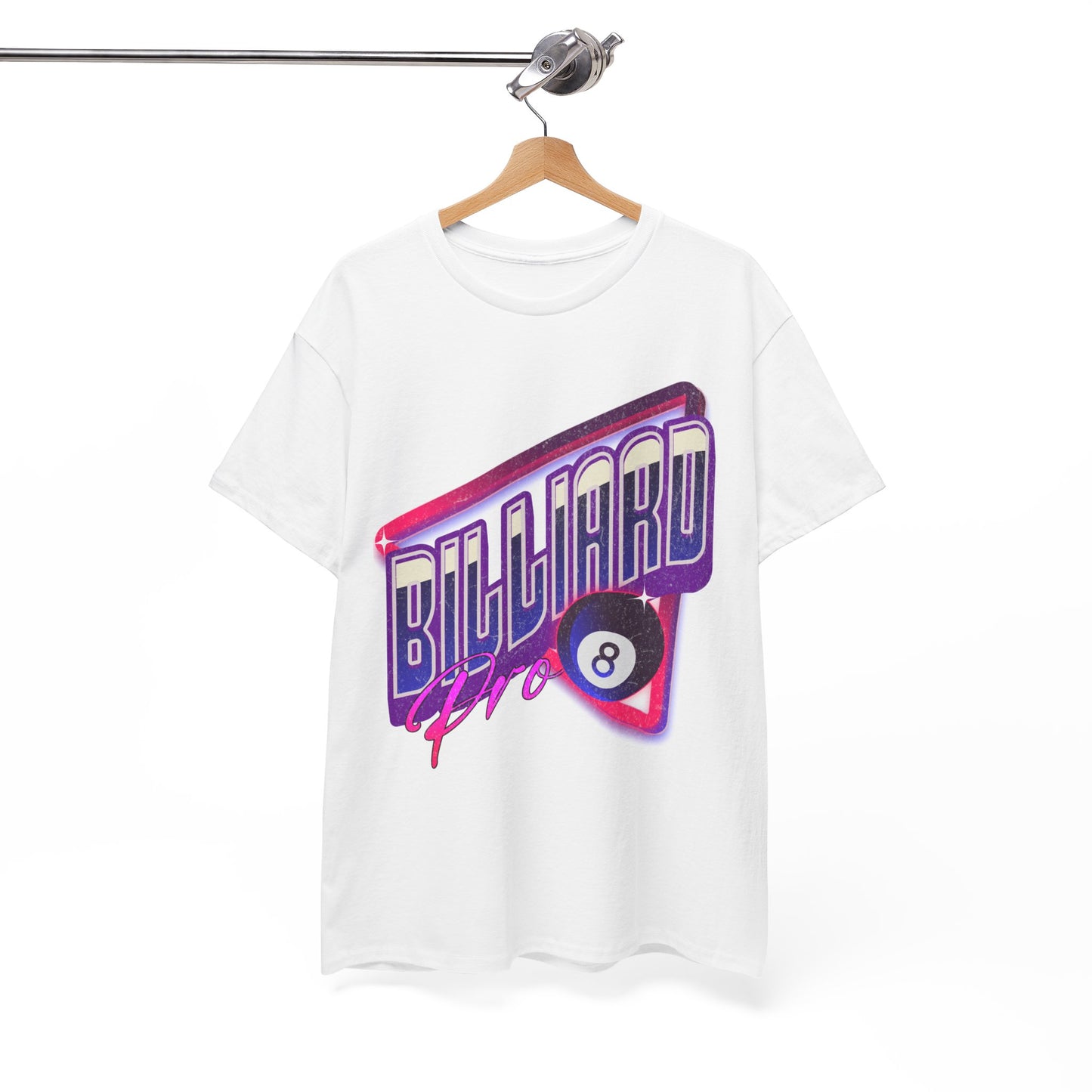 Billiard Pro 8-Ball Unisex Heavy Cotton Tee