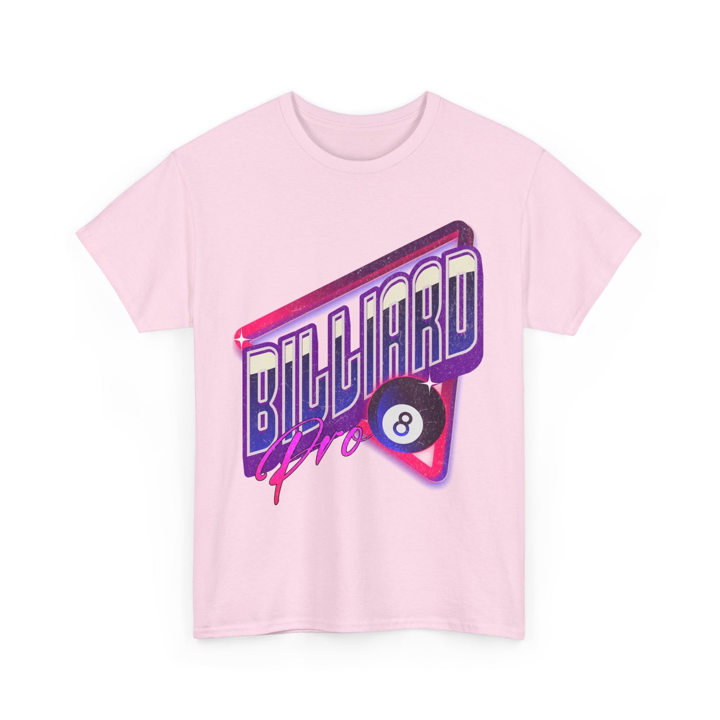 Billiard Pro 8-Ball Unisex Heavy Cotton Tee