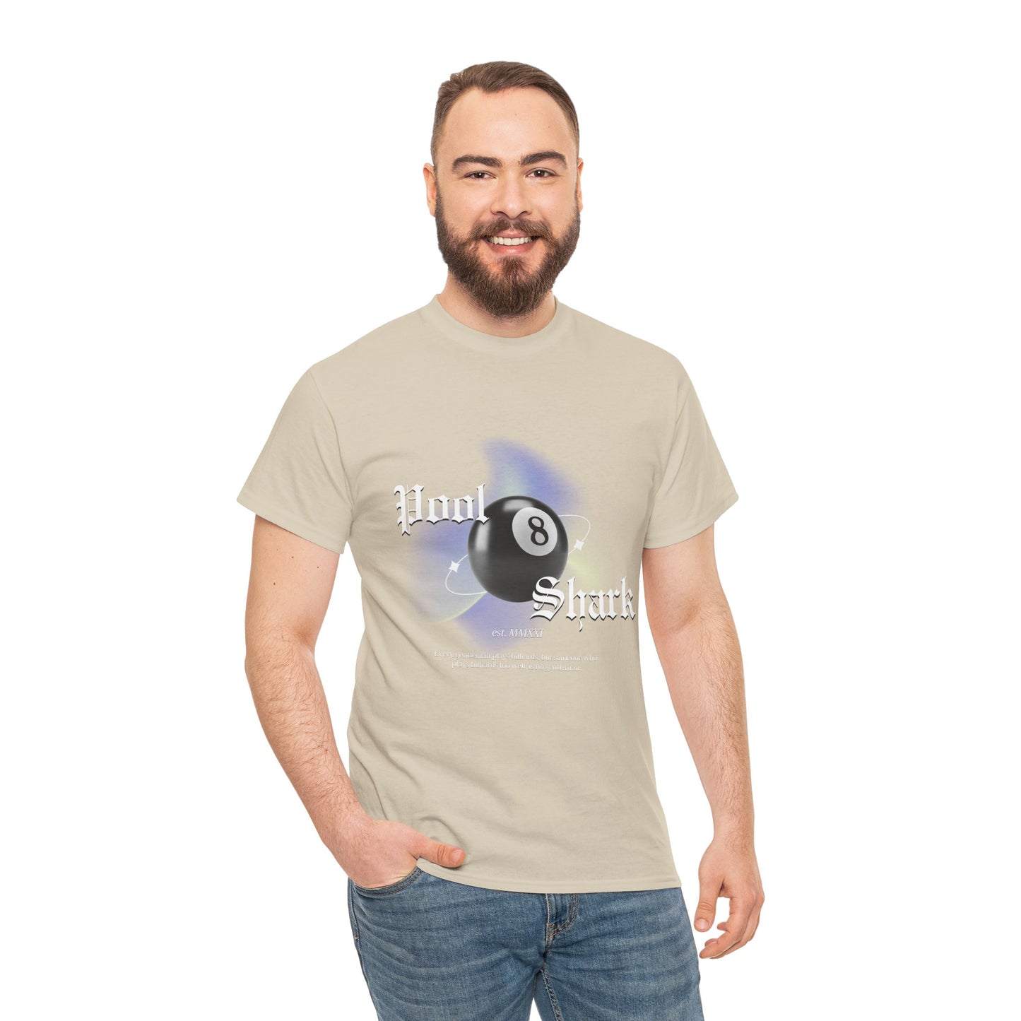 8 Ball Pool Shark Unisex Tee