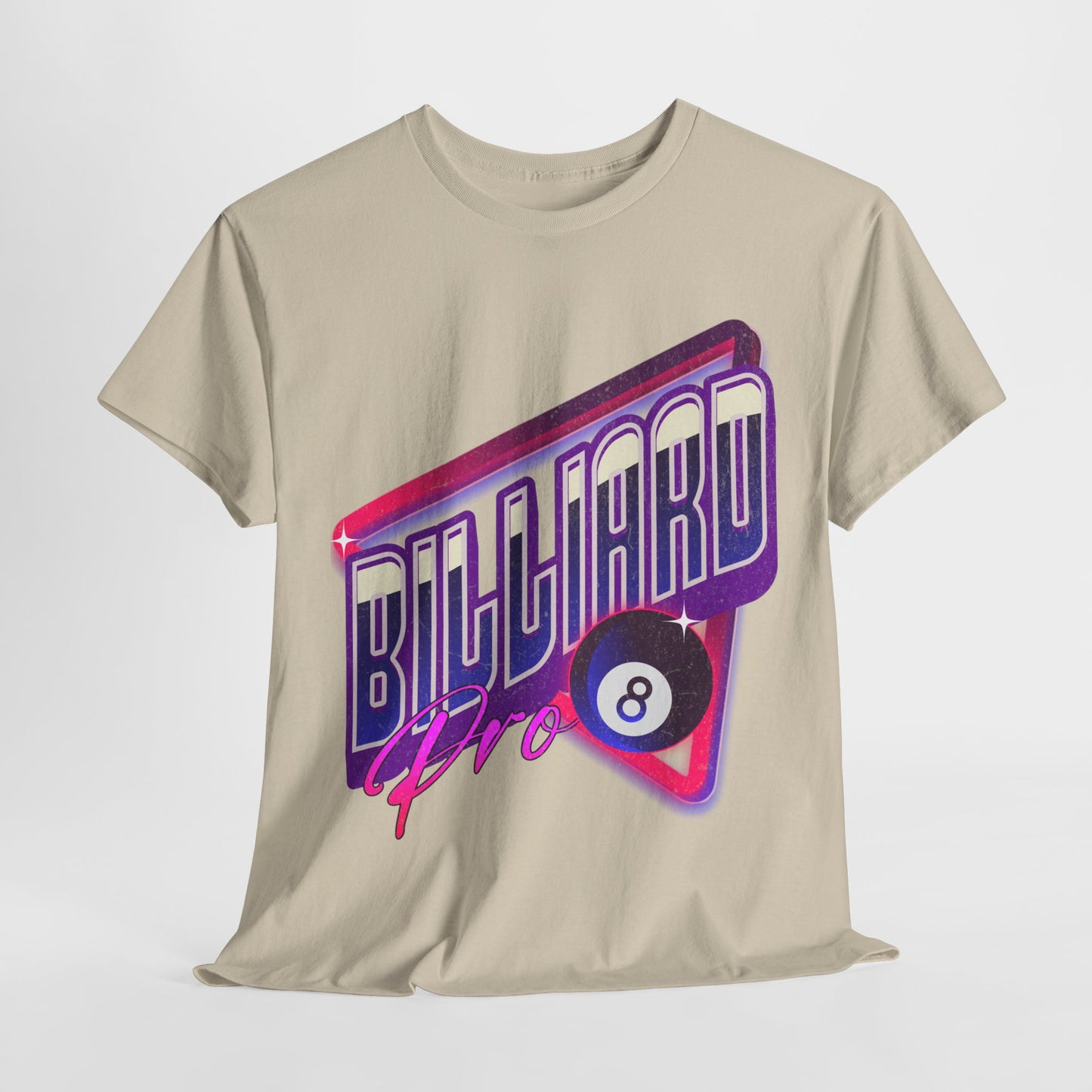 Billiard Pro 8-Ball Unisex Heavy Cotton Tee