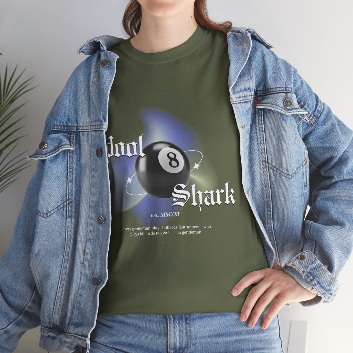 8 Ball Pool Shark Unisex Tee