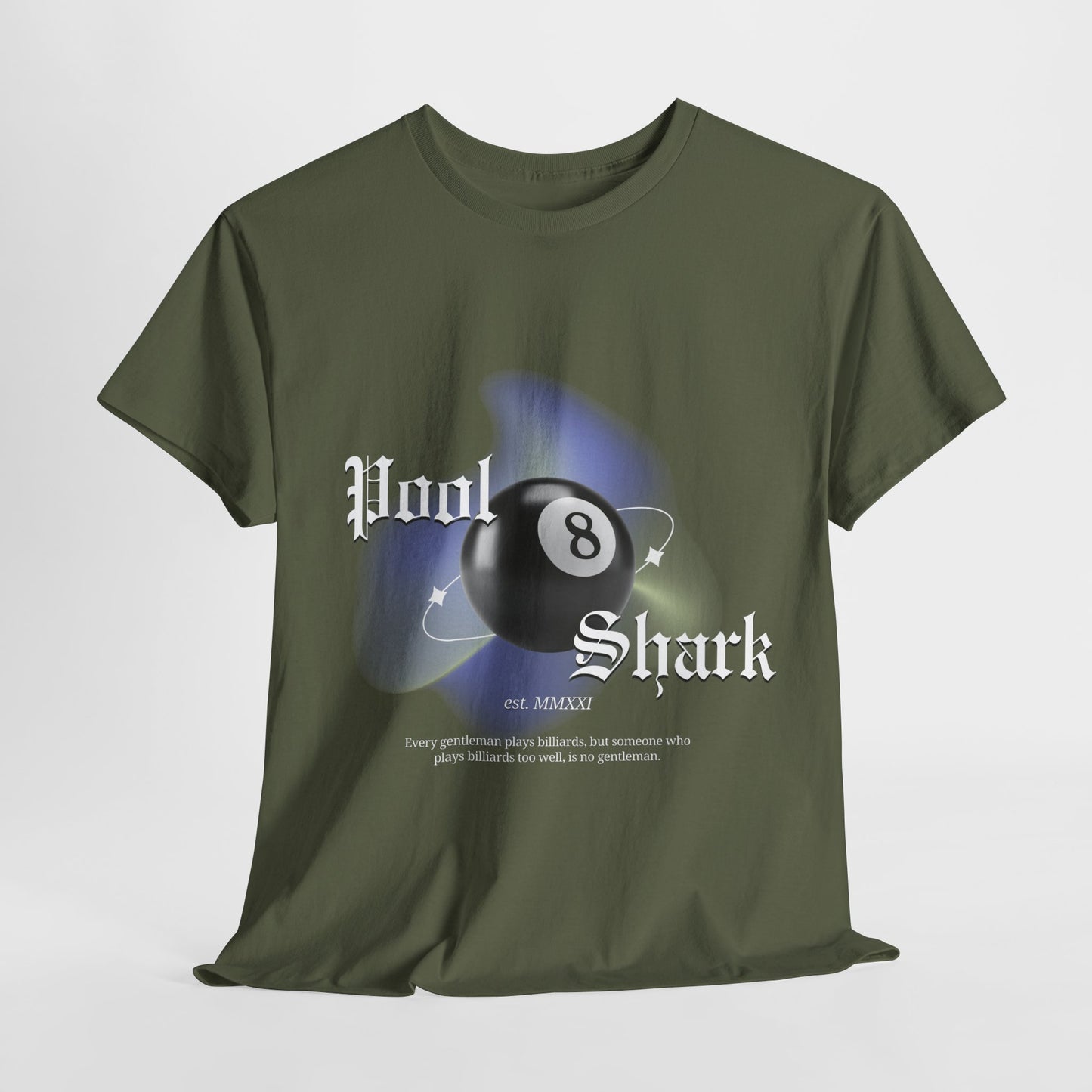 8 Ball Pool Shark Unisex Tee
