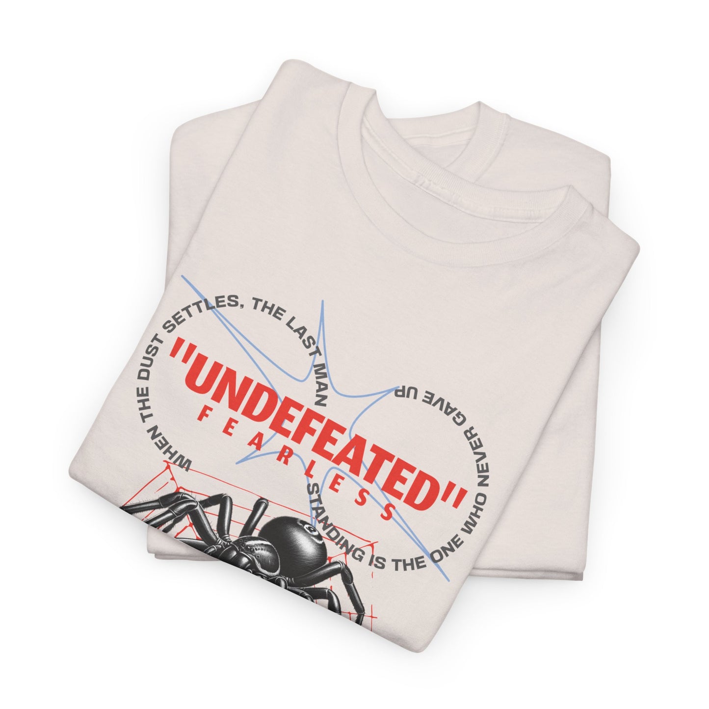 Undefeated Spider 8-Ball Unisex Heavy Cotton Tee