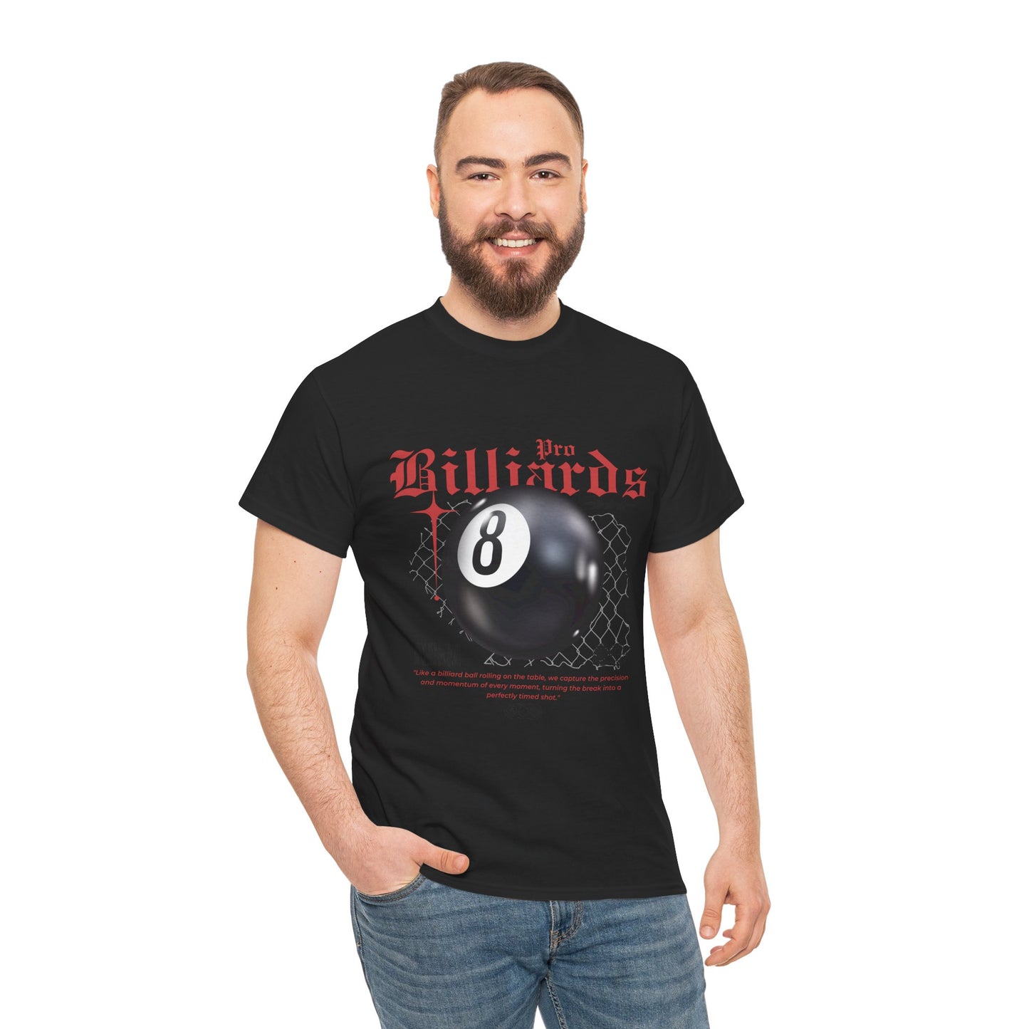 Pro Billiard 8 Ball Tee