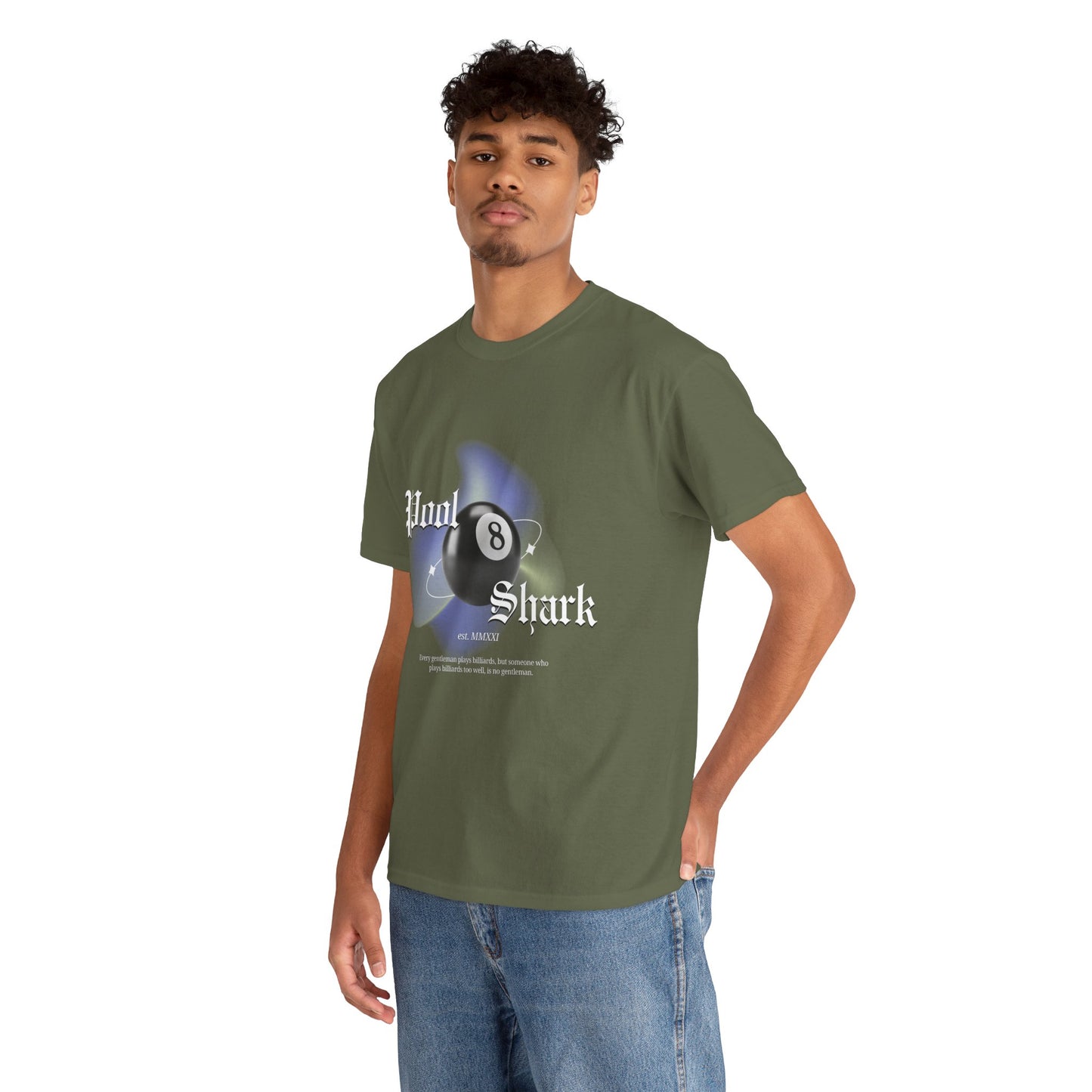 8 Ball Pool Shark Unisex Tee