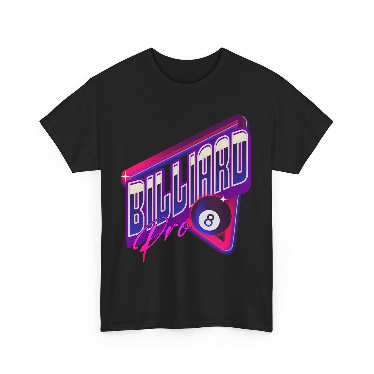 Billiard Pro 8-Ball Unisex Heavy Cotton Tee