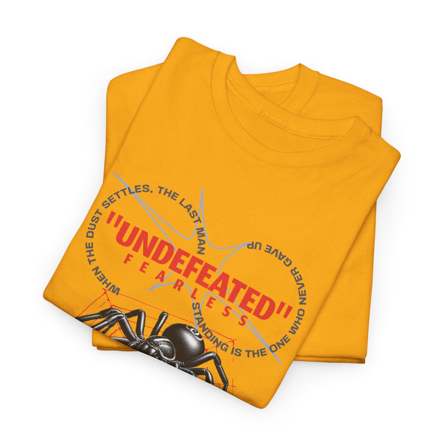 Undefeated Spider 8-Ball Unisex Heavy Cotton Tee