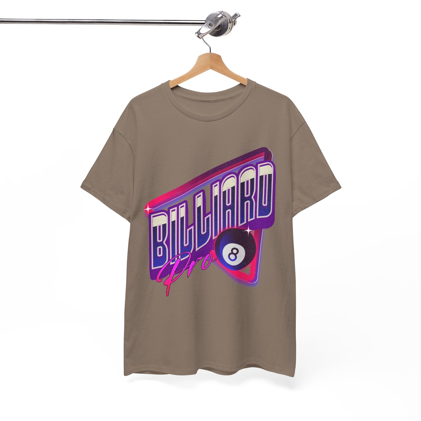 Billiard Pro 8-Ball Unisex Heavy Cotton Tee