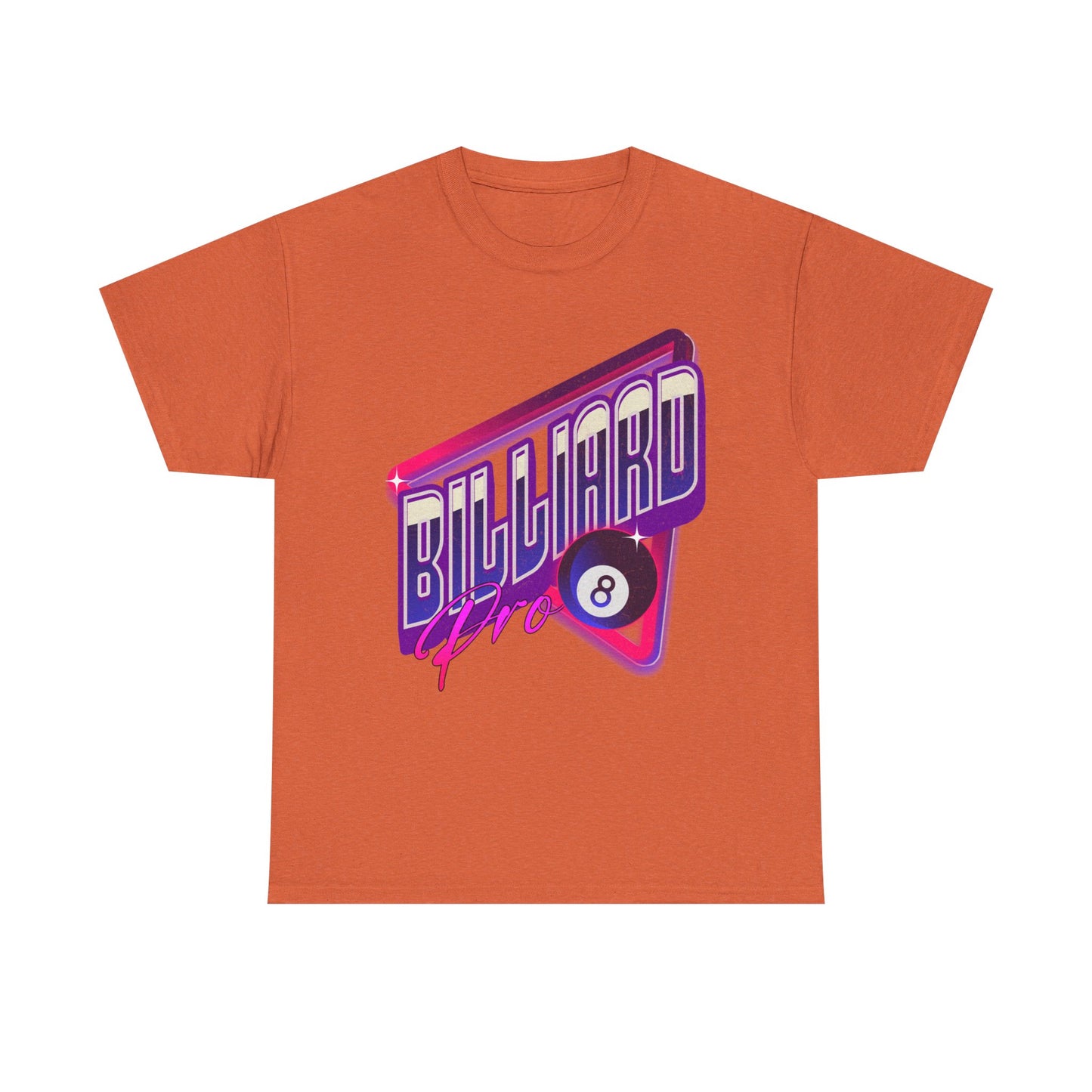 Billiard Pro 8-Ball Unisex Heavy Cotton Tee
