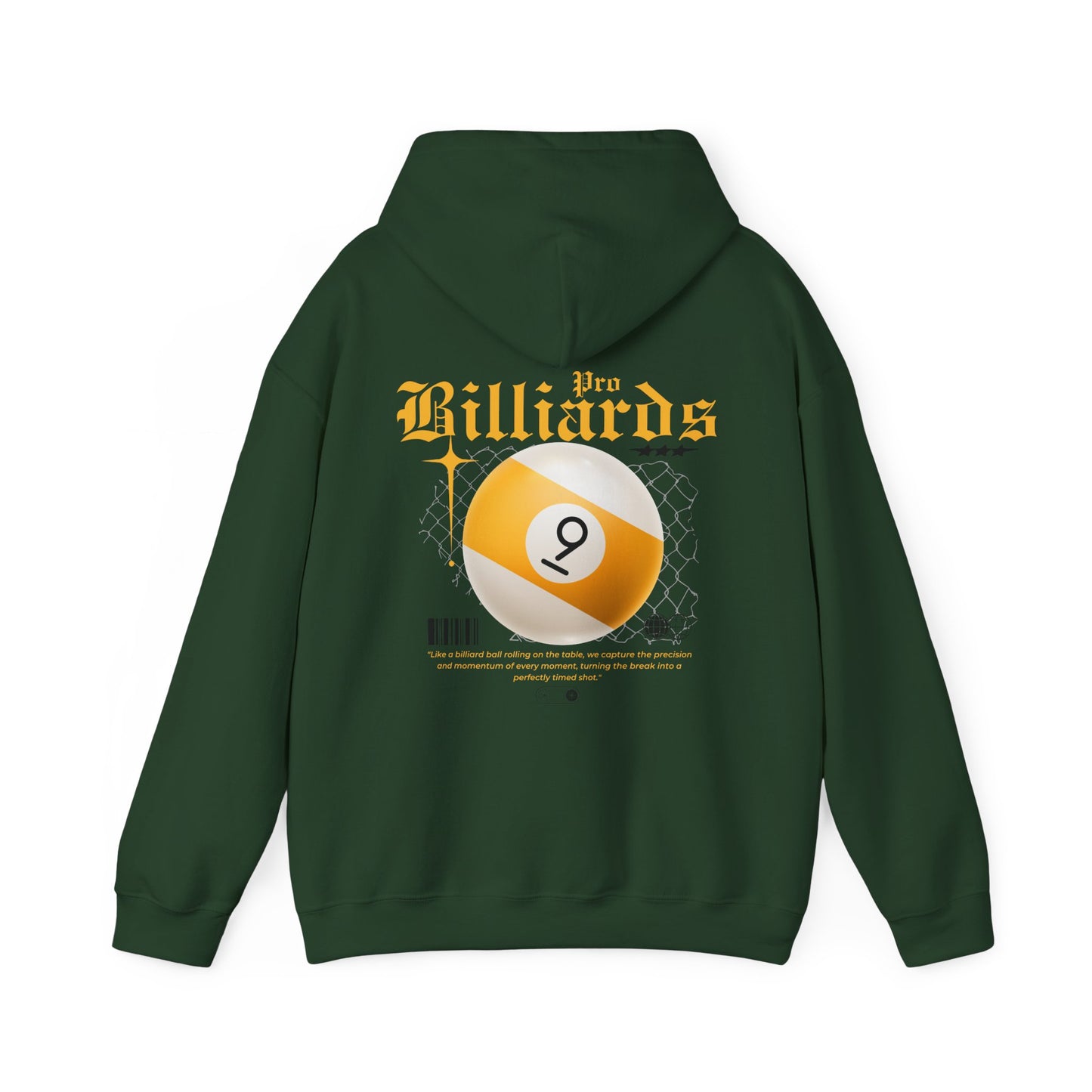 Pro Billiards Nine Ball Unisex Hoodie