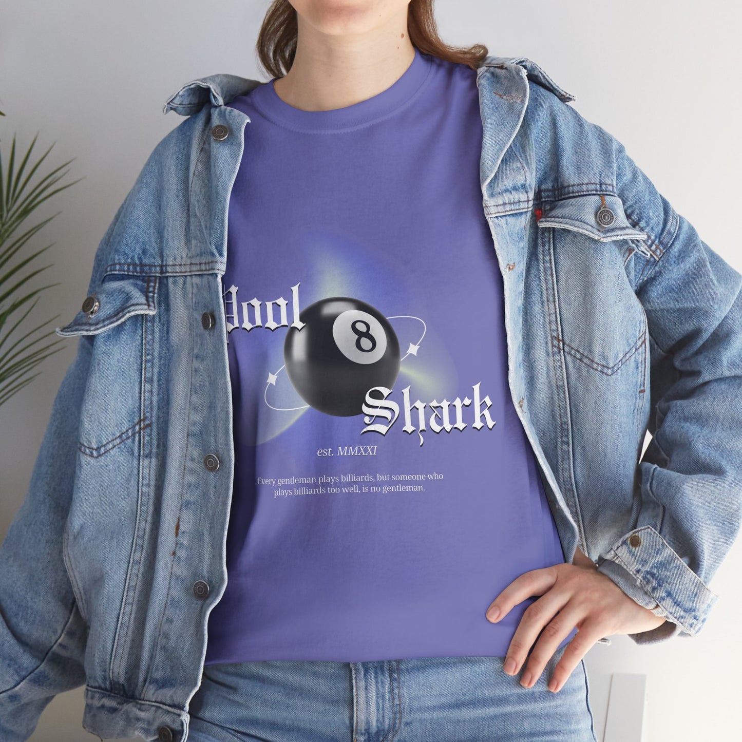 8 Ball Pool Shark Unisex Tee
