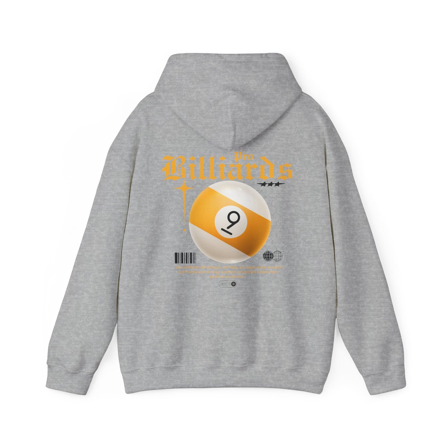 Pro Billiards Nine Ball Unisex Hoodie