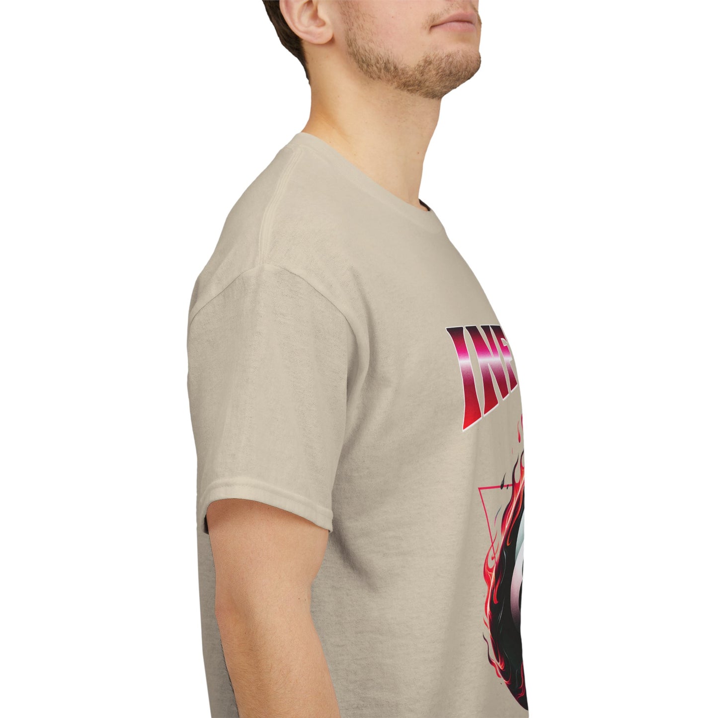 Inferno 8-Ball Design Unisex Heavy Cotton Tee