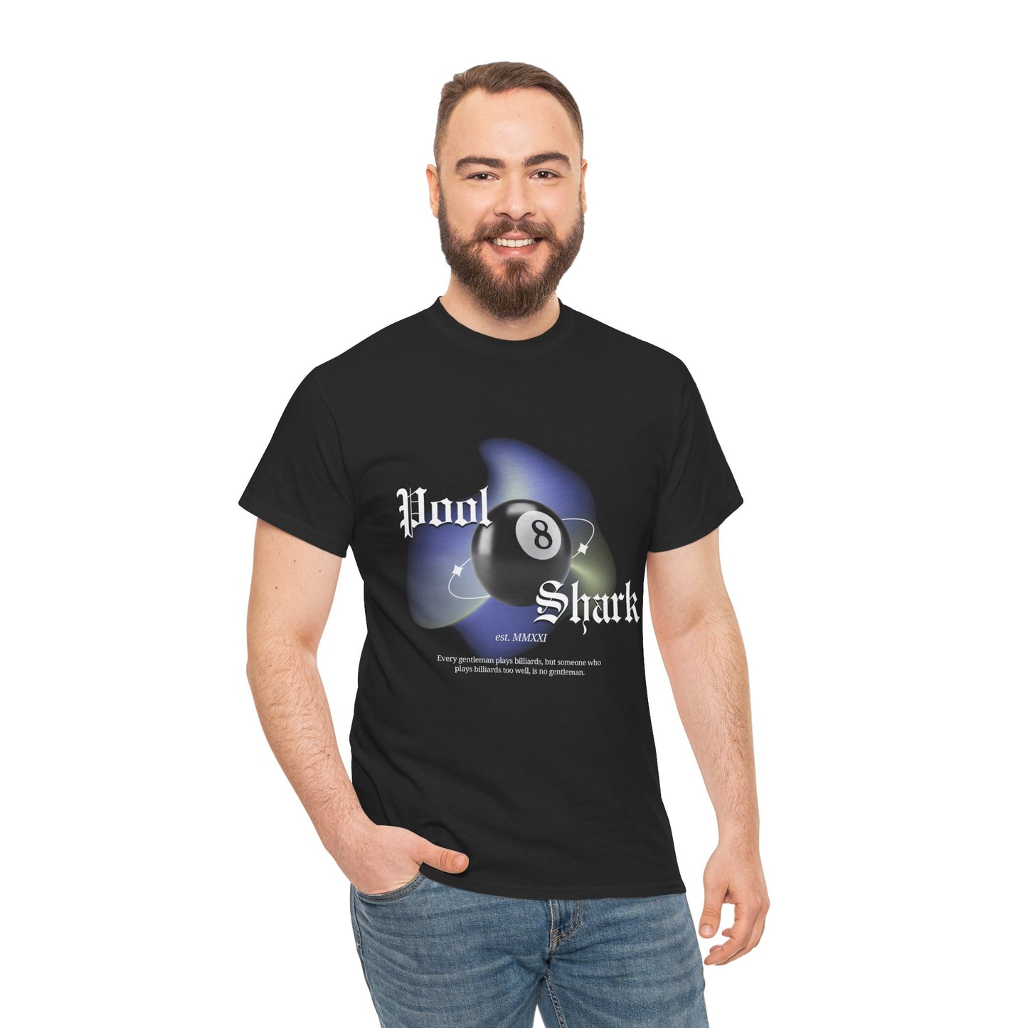 8 Ball Pool Shark Unisex Tee