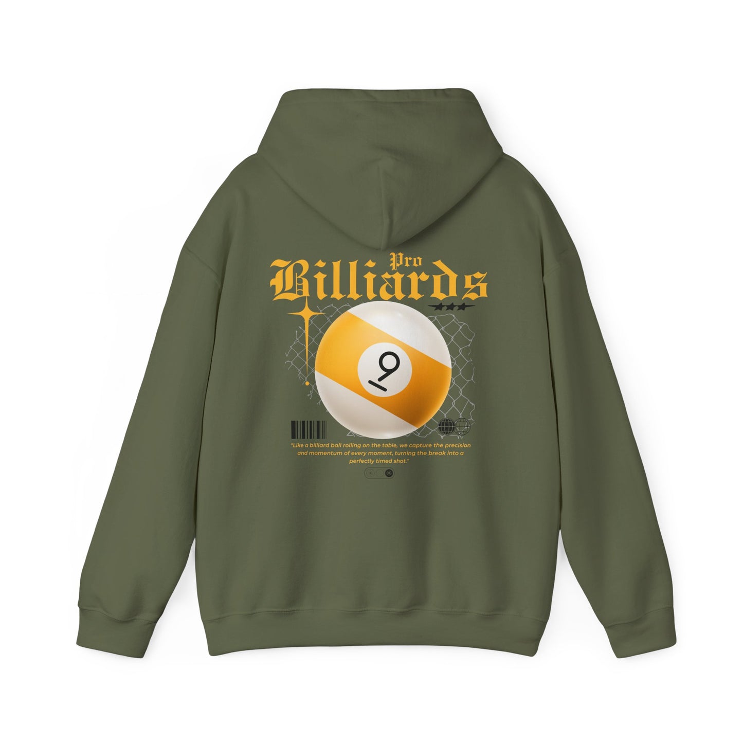 Pro Billiards Nine Ball Unisex Hoodie