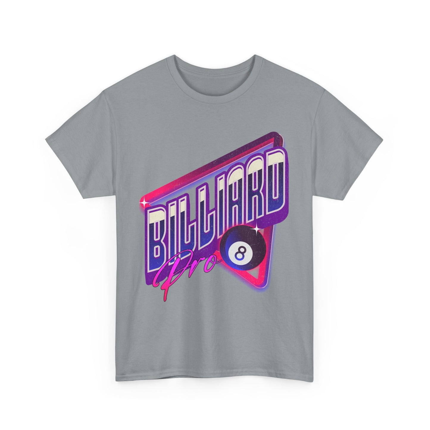 Billiard Pro 8-Ball Unisex Heavy Cotton Tee