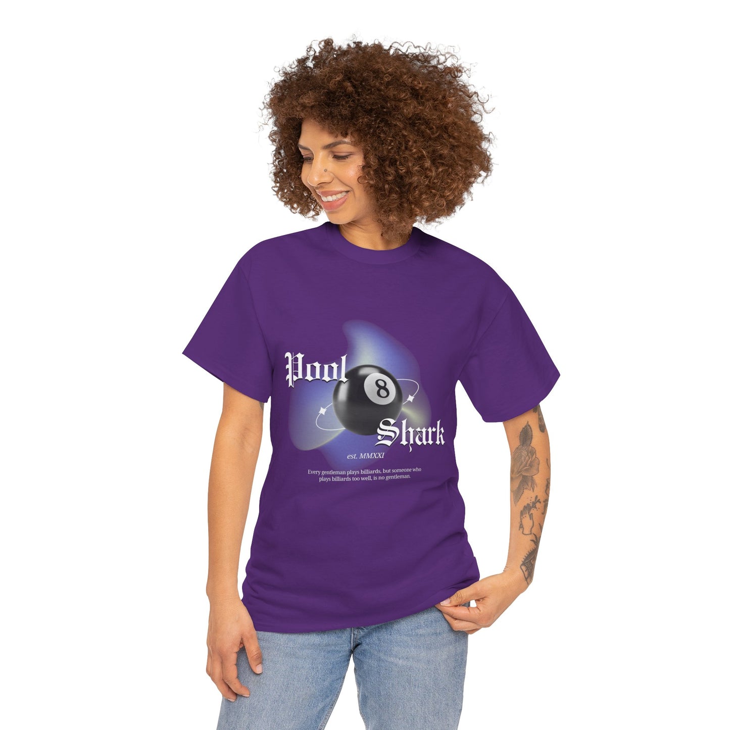 8 Ball Pool Shark Unisex Tee