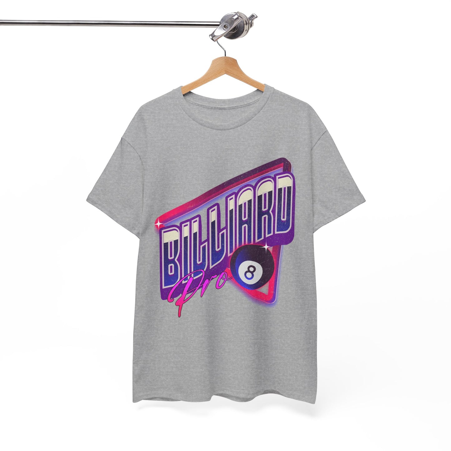 Billiard Pro 8-Ball Unisex Heavy Cotton Tee