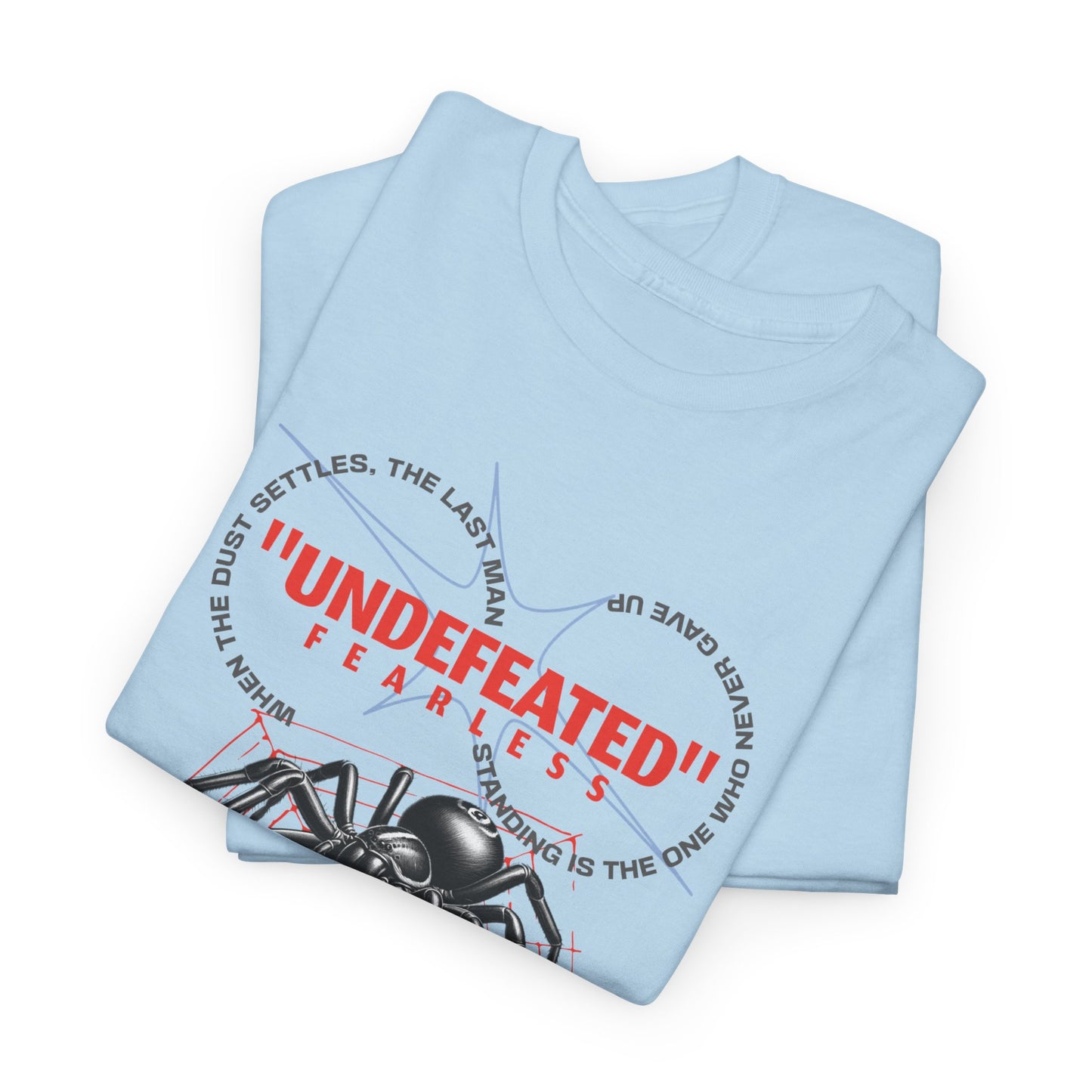 Undefeated Spider 8-Ball Unisex Heavy Cotton Tee