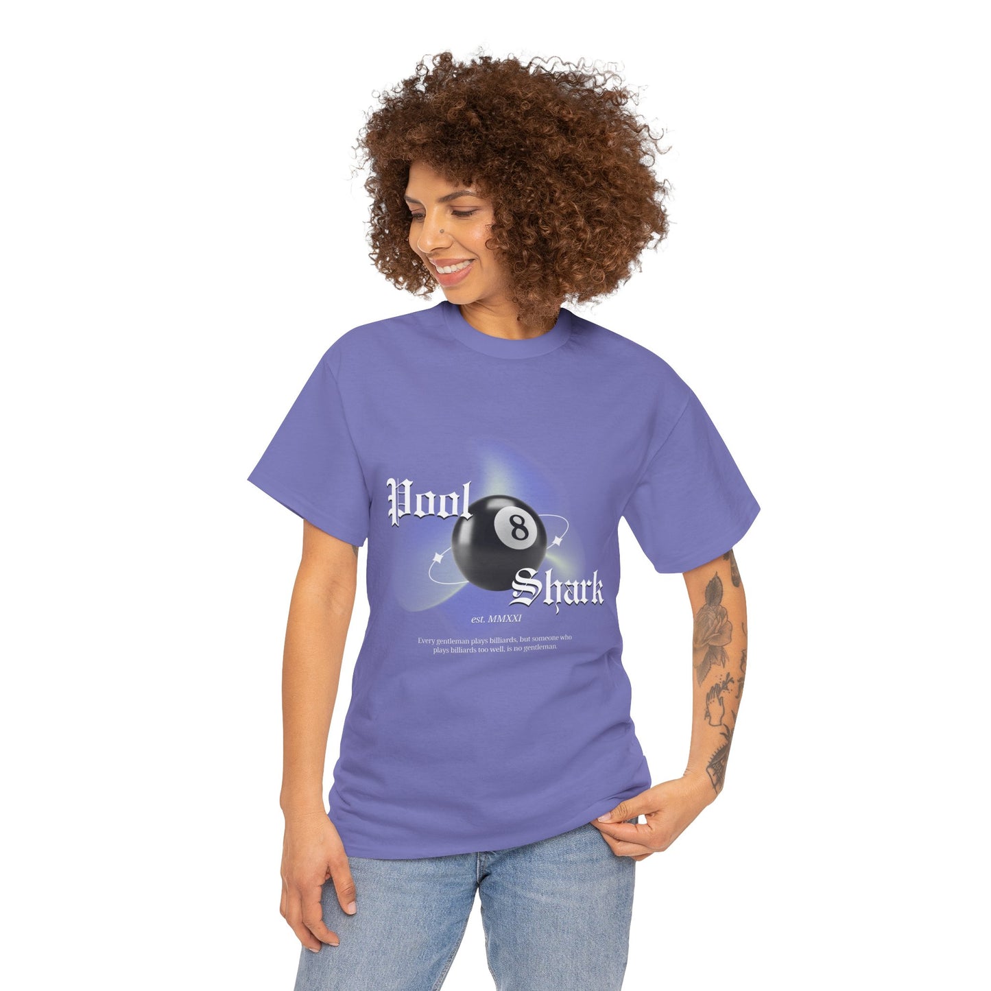 8 Ball Pool Shark Unisex Tee