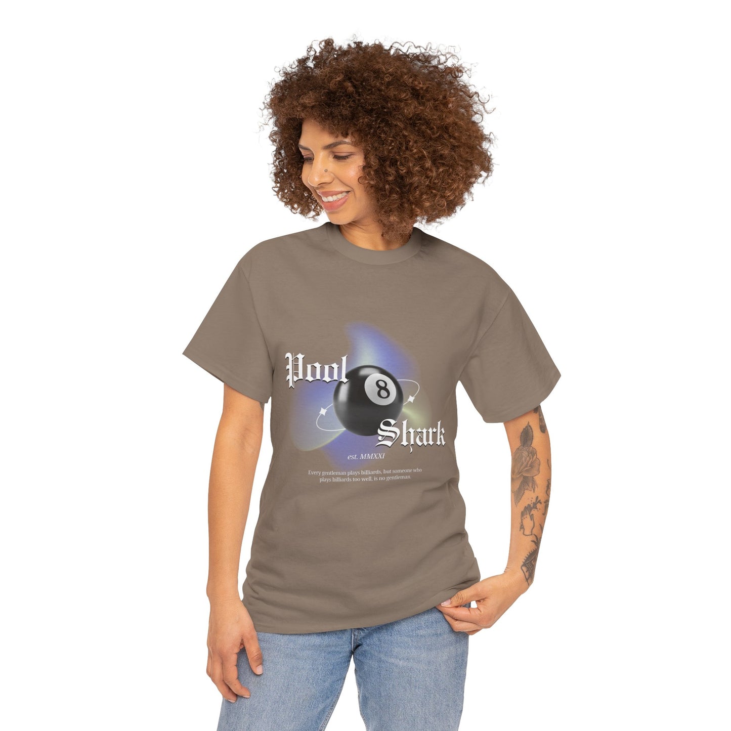 8 Ball Pool Shark Unisex Tee
