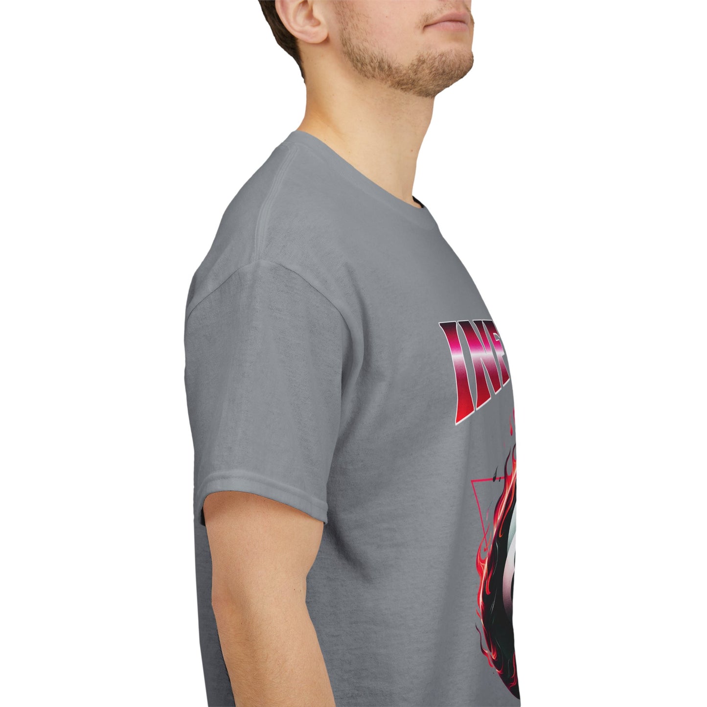 Inferno 8-Ball Design Unisex Heavy Cotton Tee