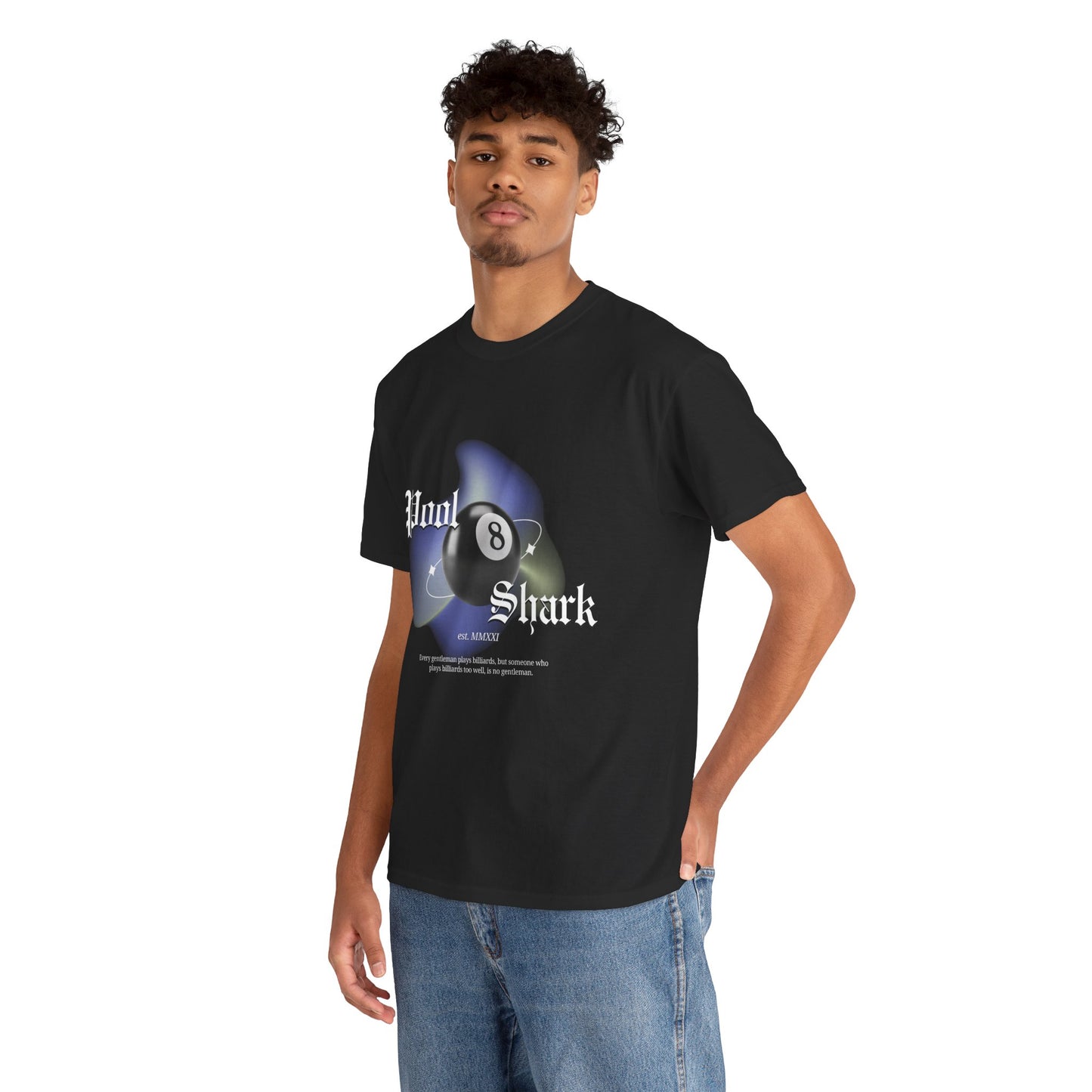 8 Ball Pool Shark Unisex Tee