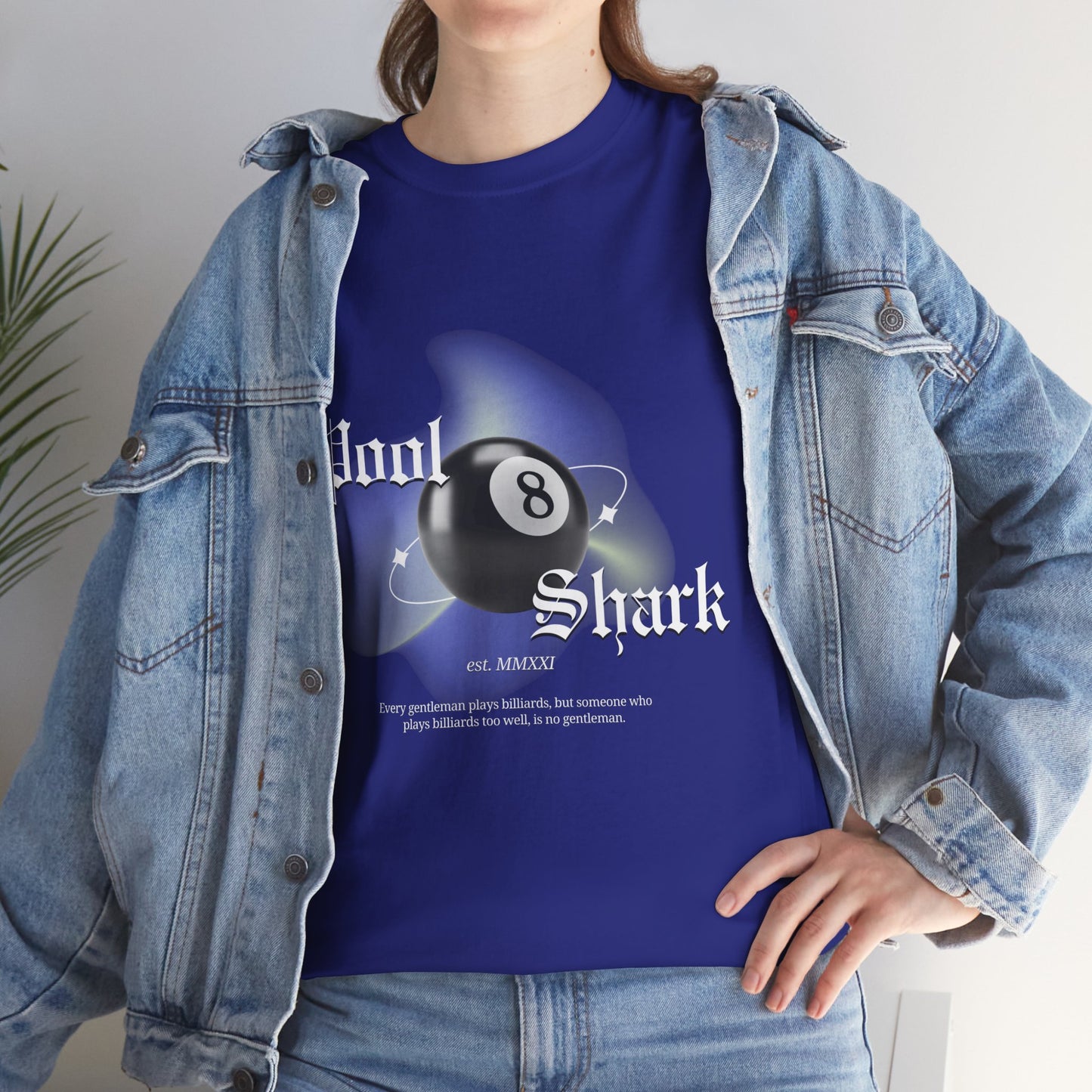 8 Ball Pool Shark Unisex Tee