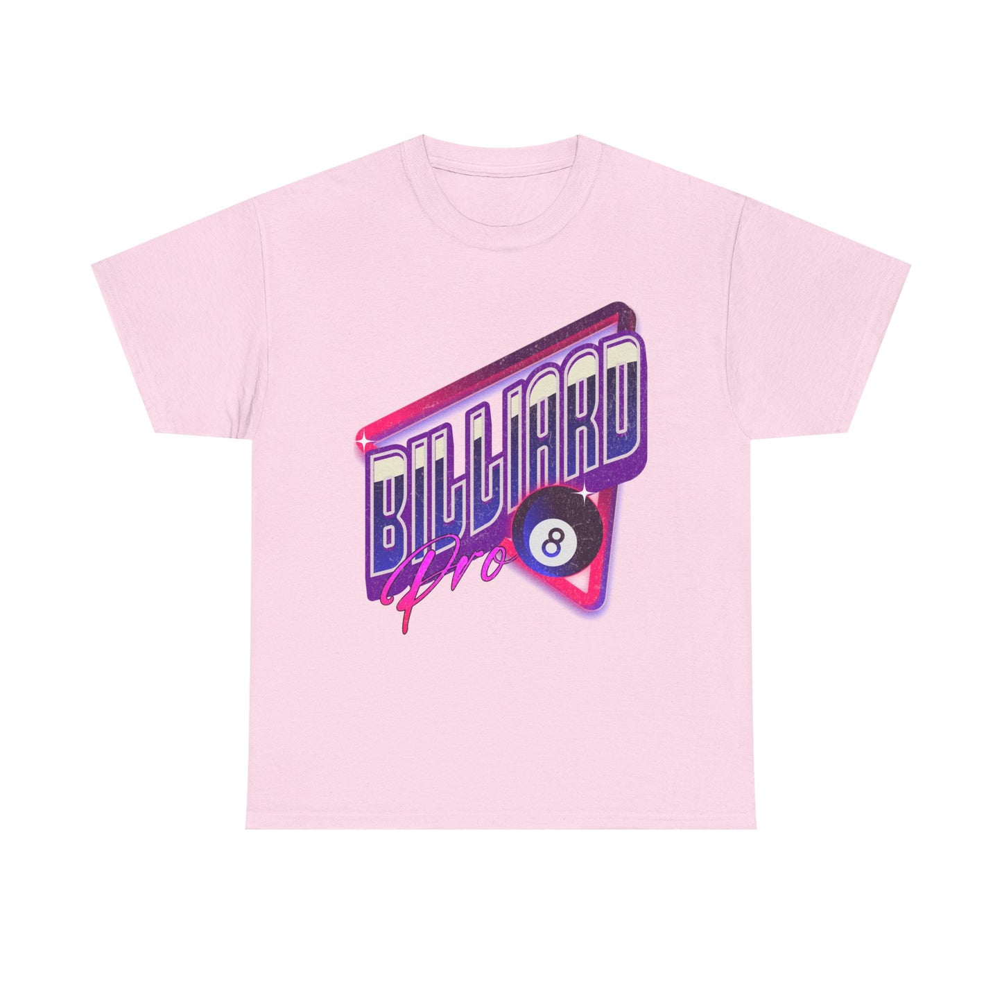 Billiard Pro 8-Ball Unisex Heavy Cotton Tee