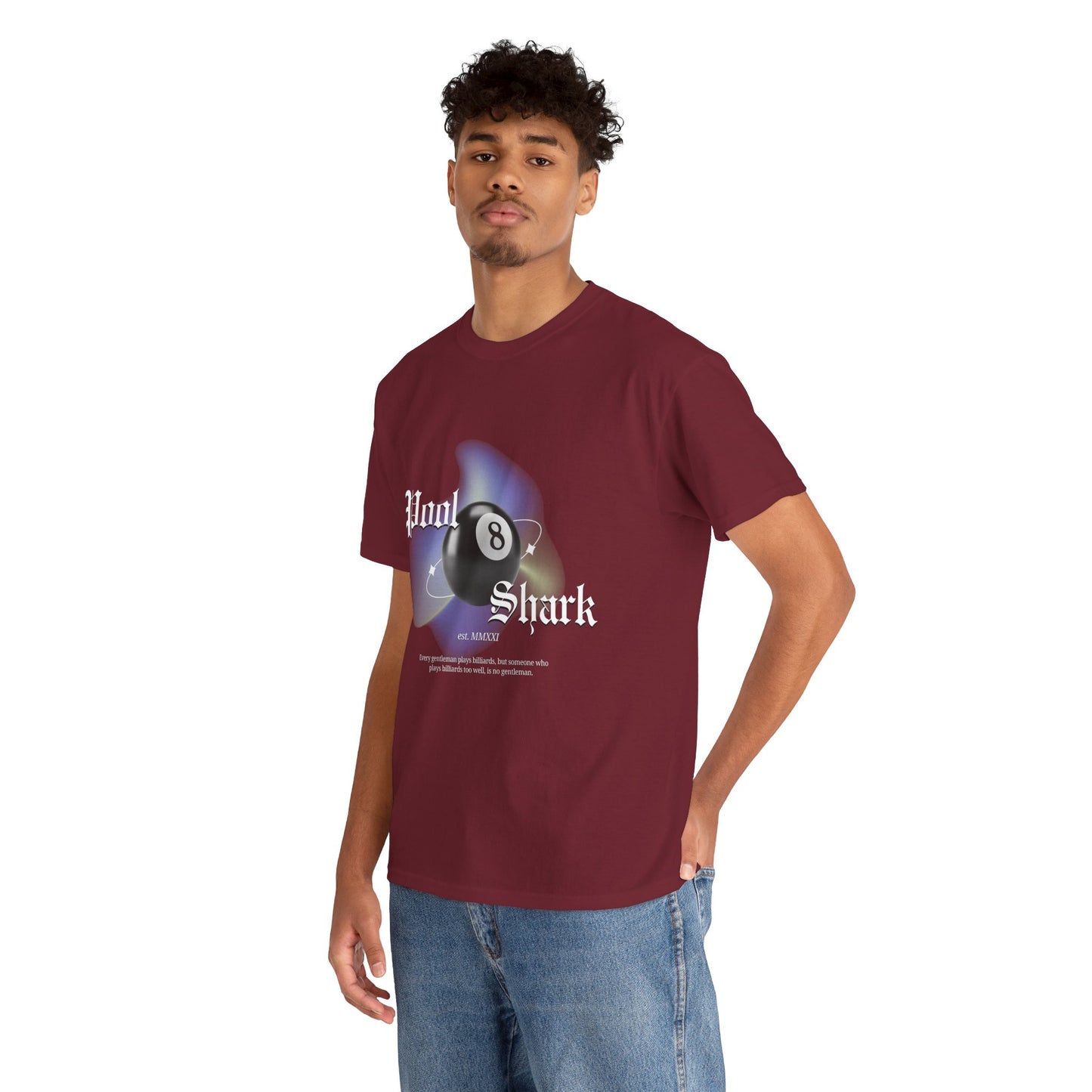 8 Ball Pool Shark Unisex Tee